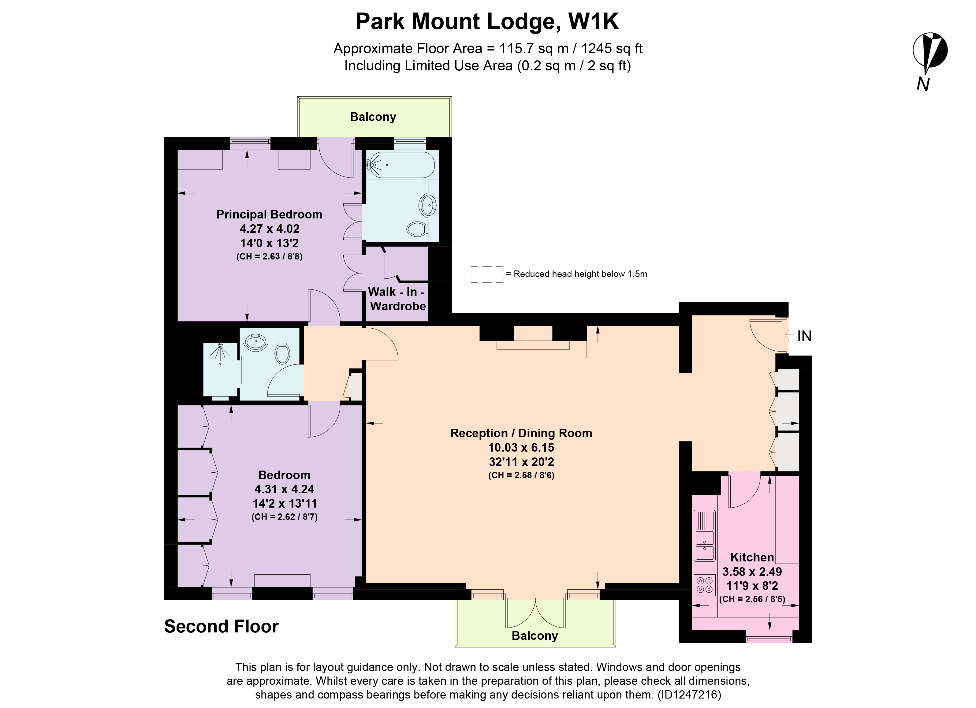 12-14, Reeves Mews, London floorplan