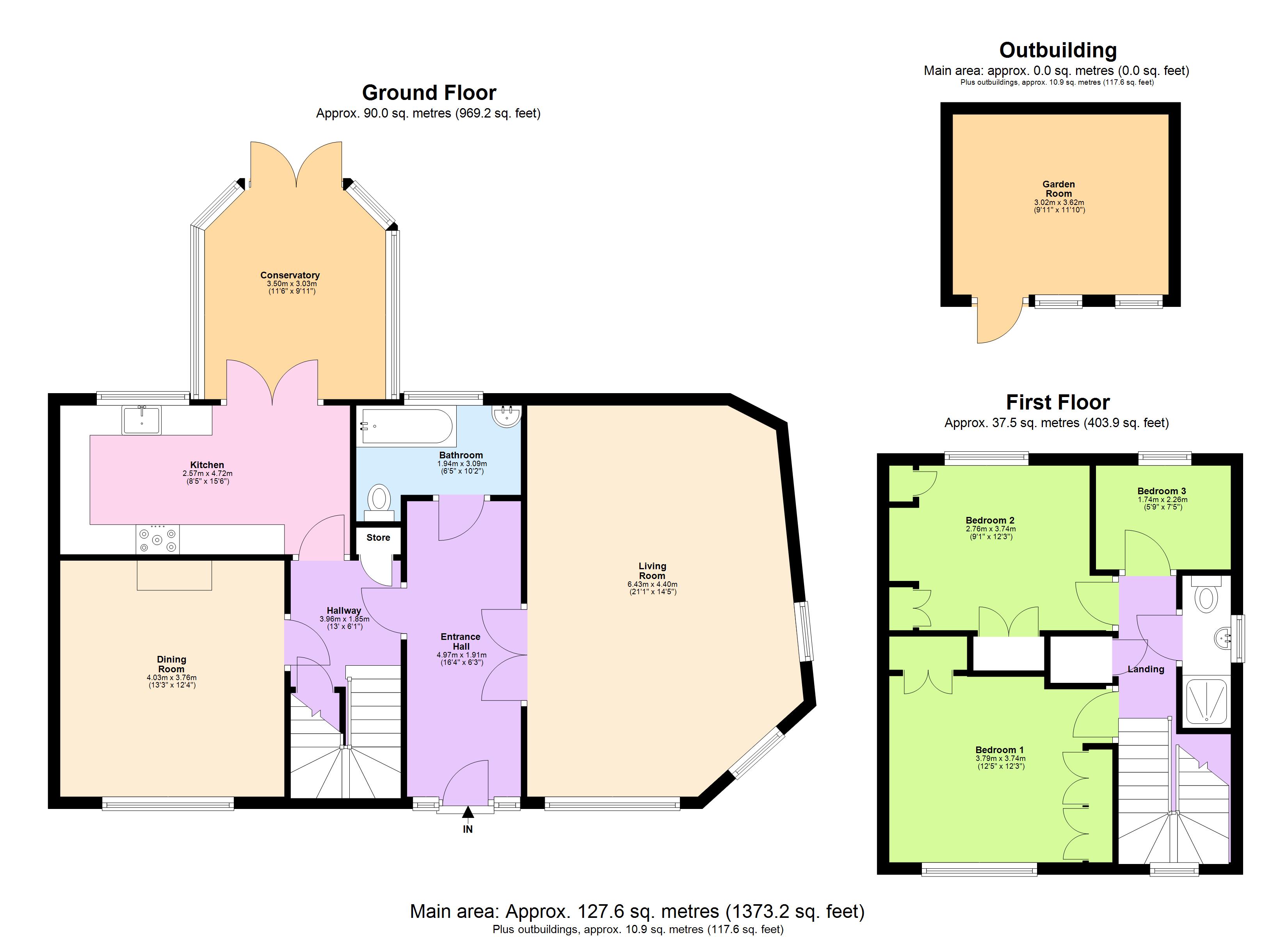 45, Haggerston Road, Hertfordshire floorplan