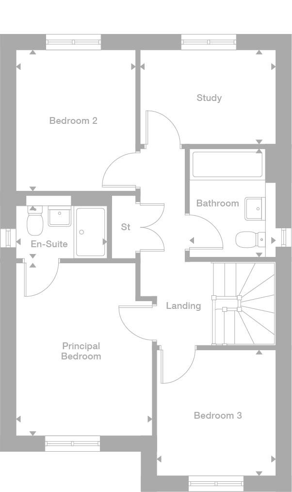 14, Darlington Street, Coppull floorplan