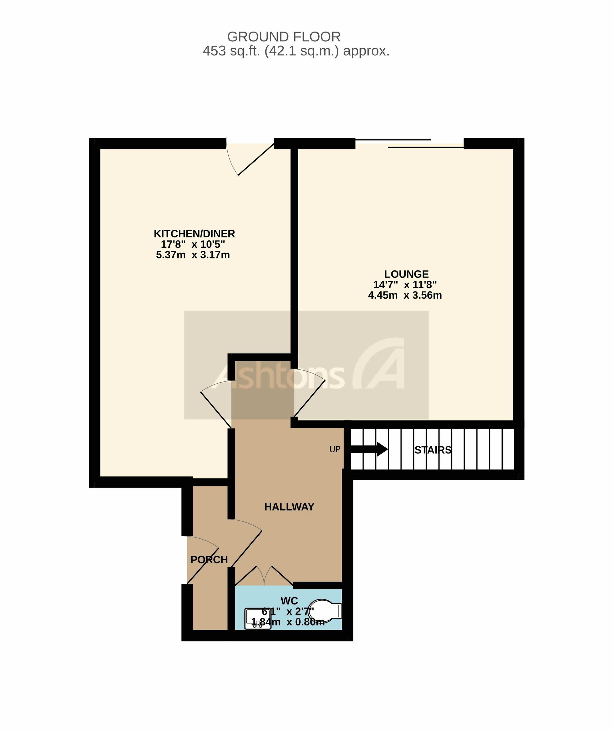 64 Quebec Road, Warrington floorplan