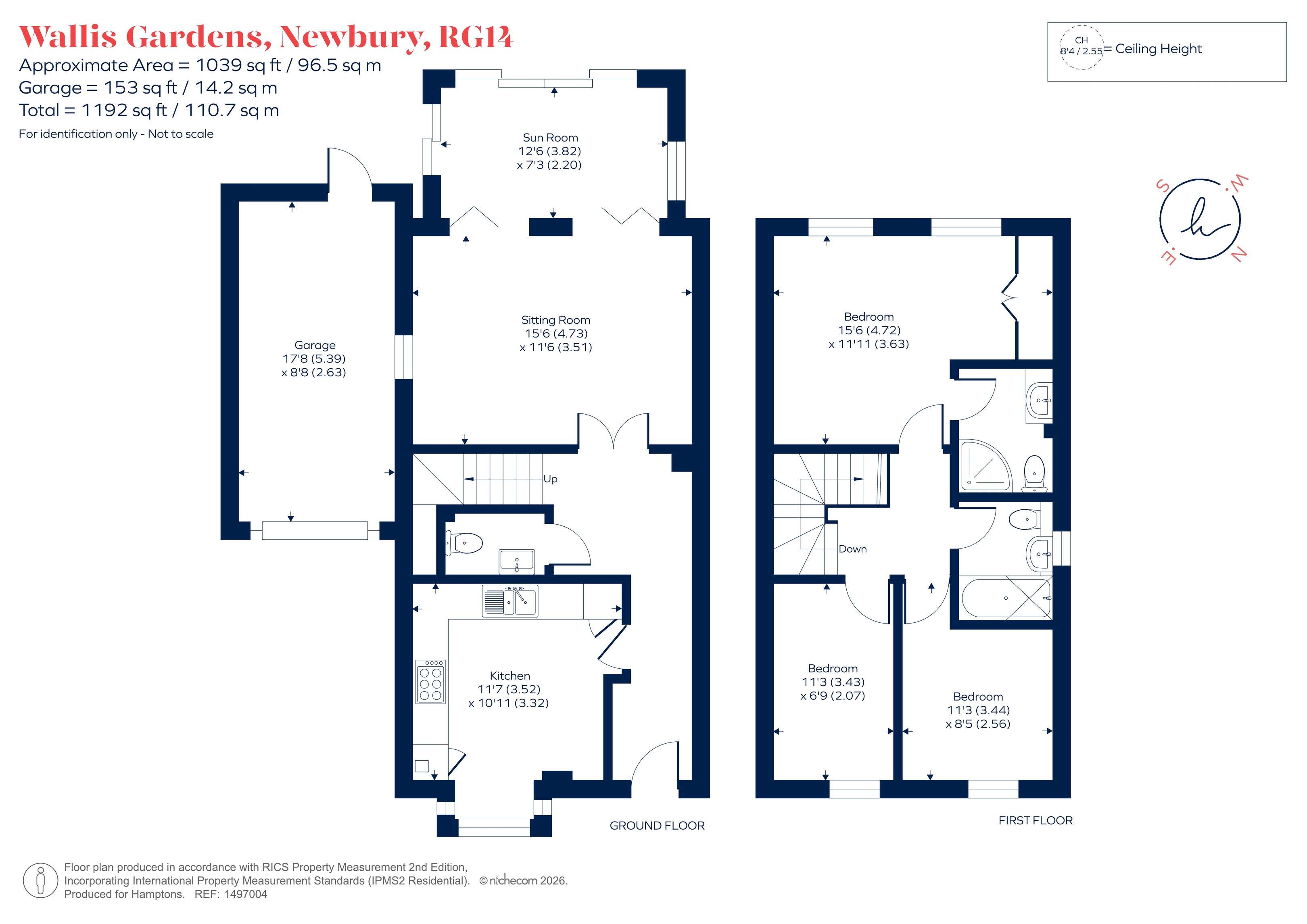 3, Wallis Gardens, Newbury floorplan