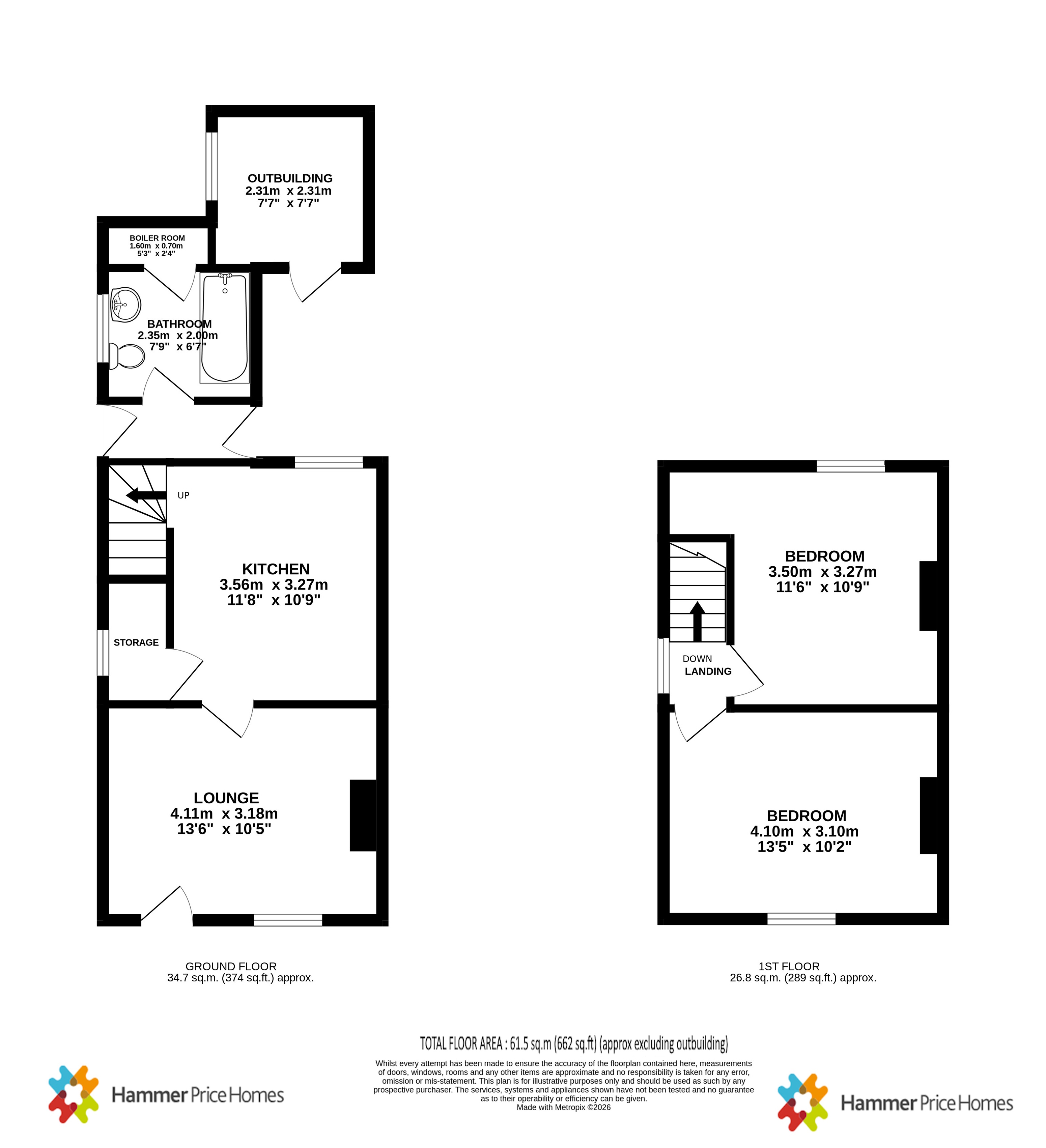49, Land Lane, Southport floorplan