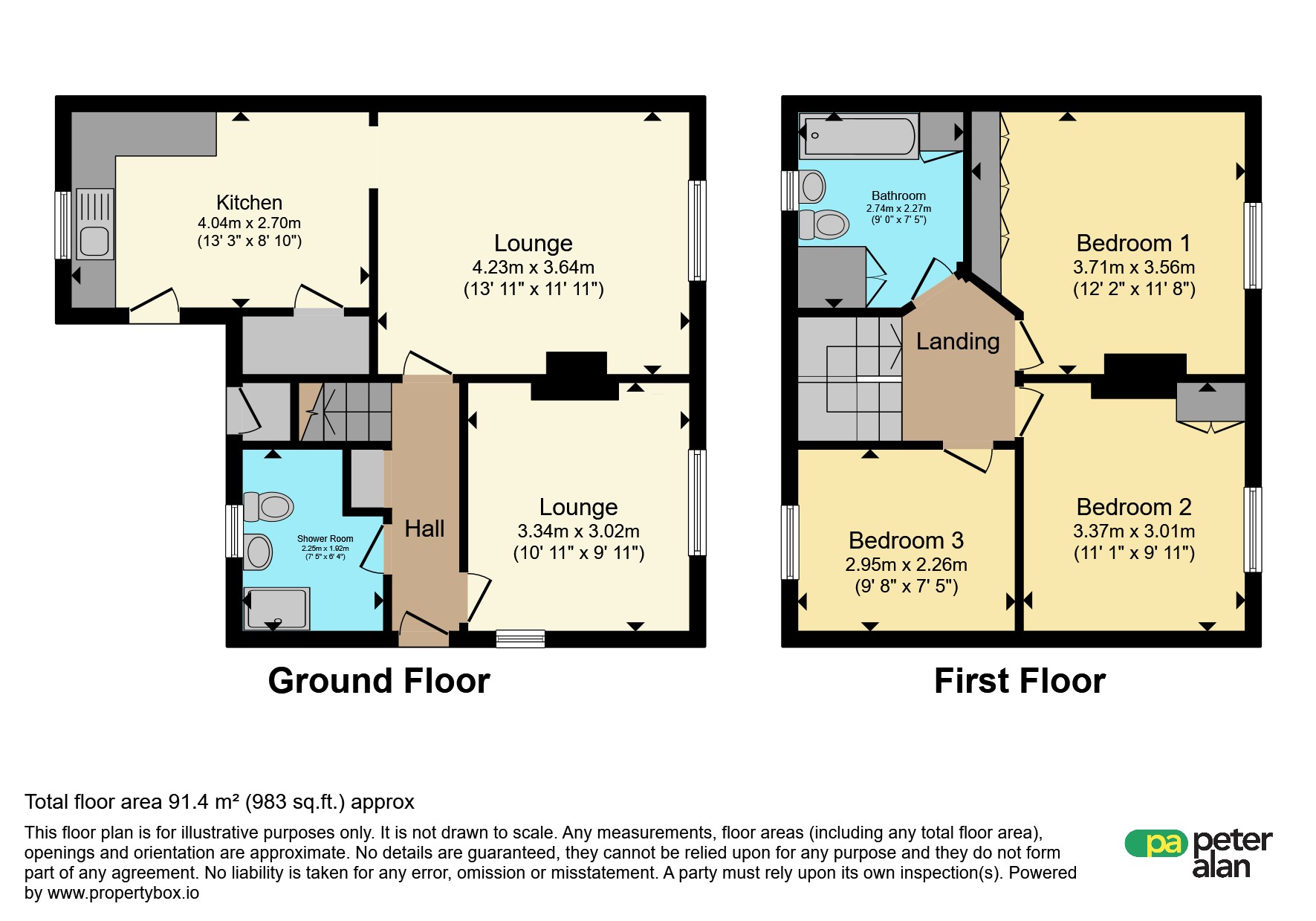 2, Maes Y Dre, NEATH floorplan