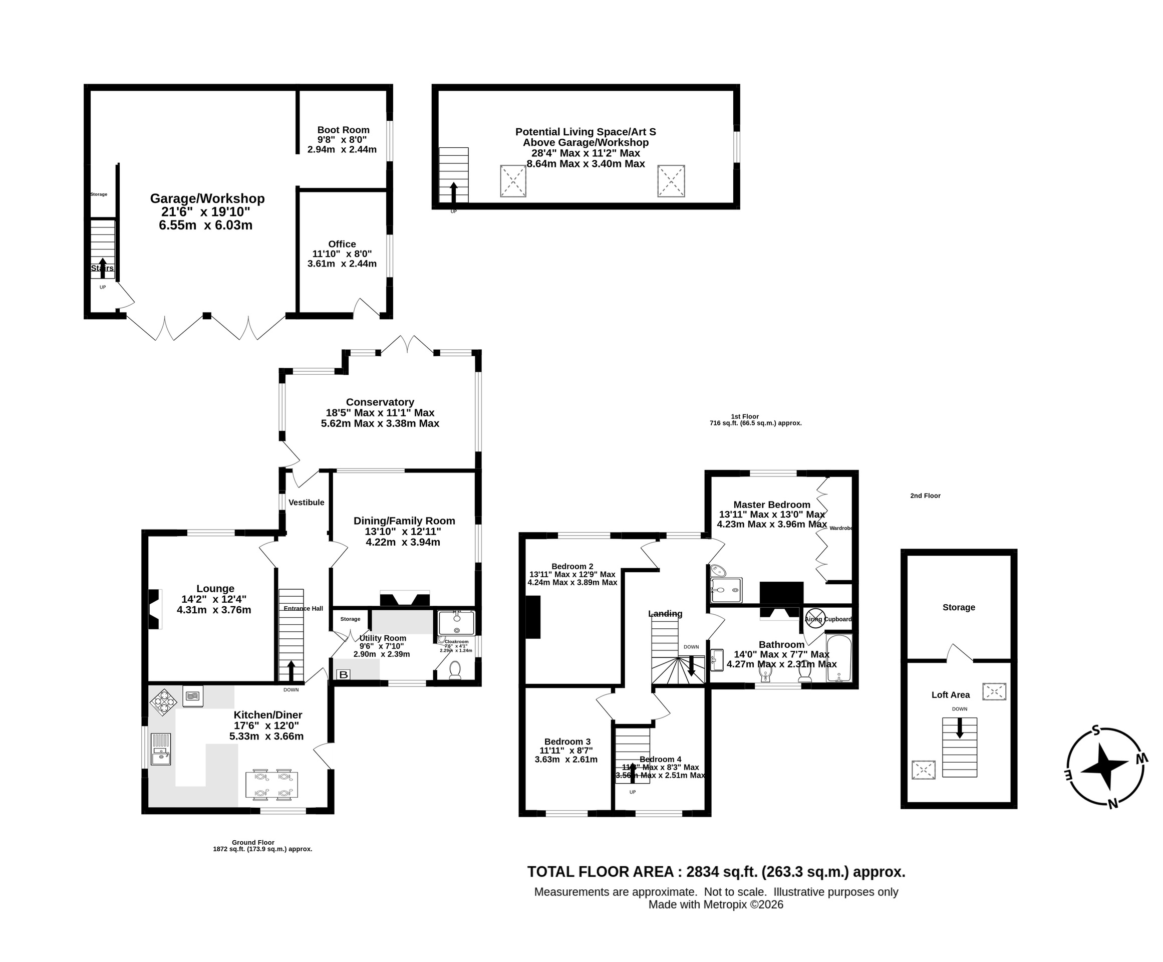 Station House, Cheddar floorplan