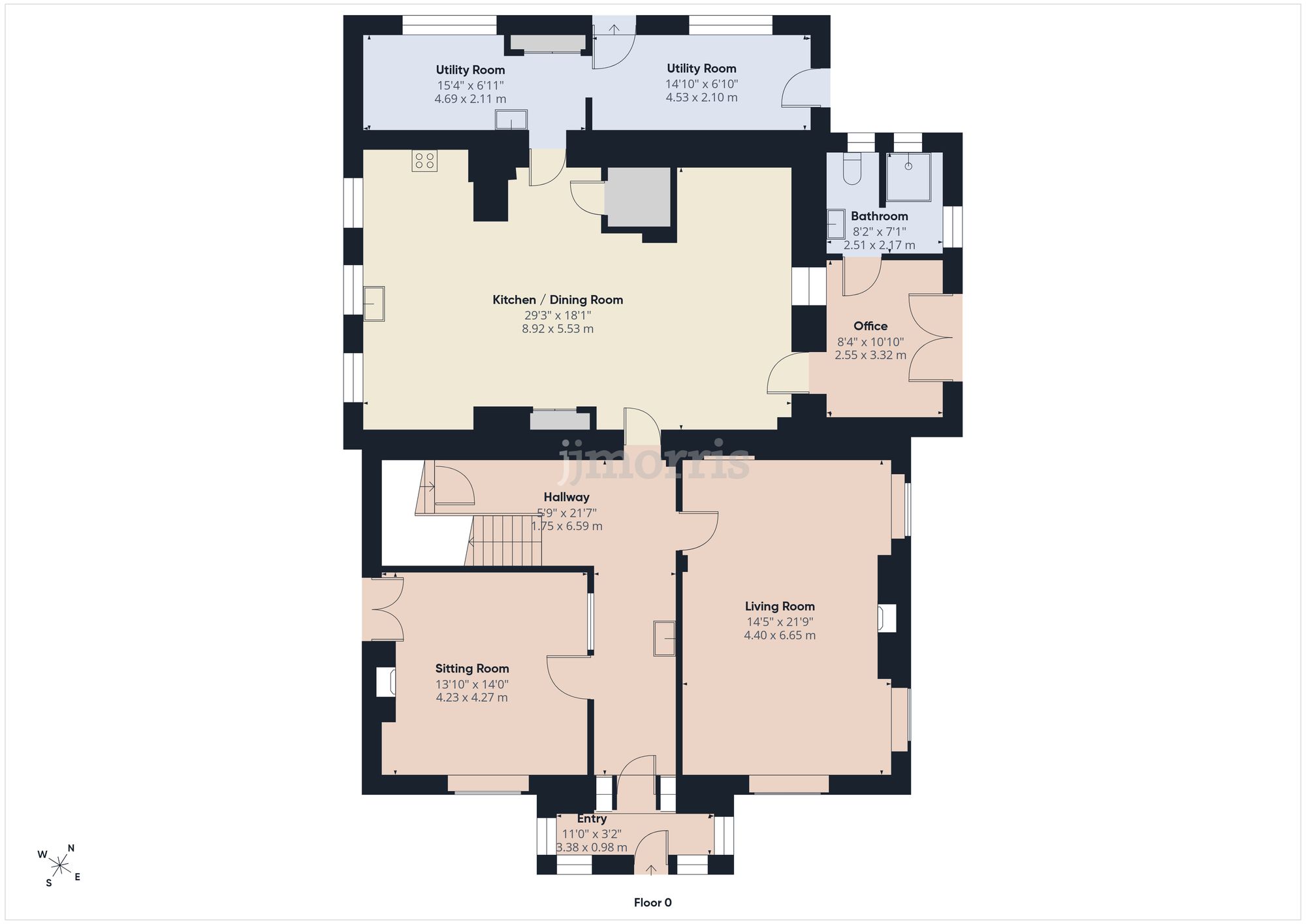 Pistyll Meigan, Boncath floorplan