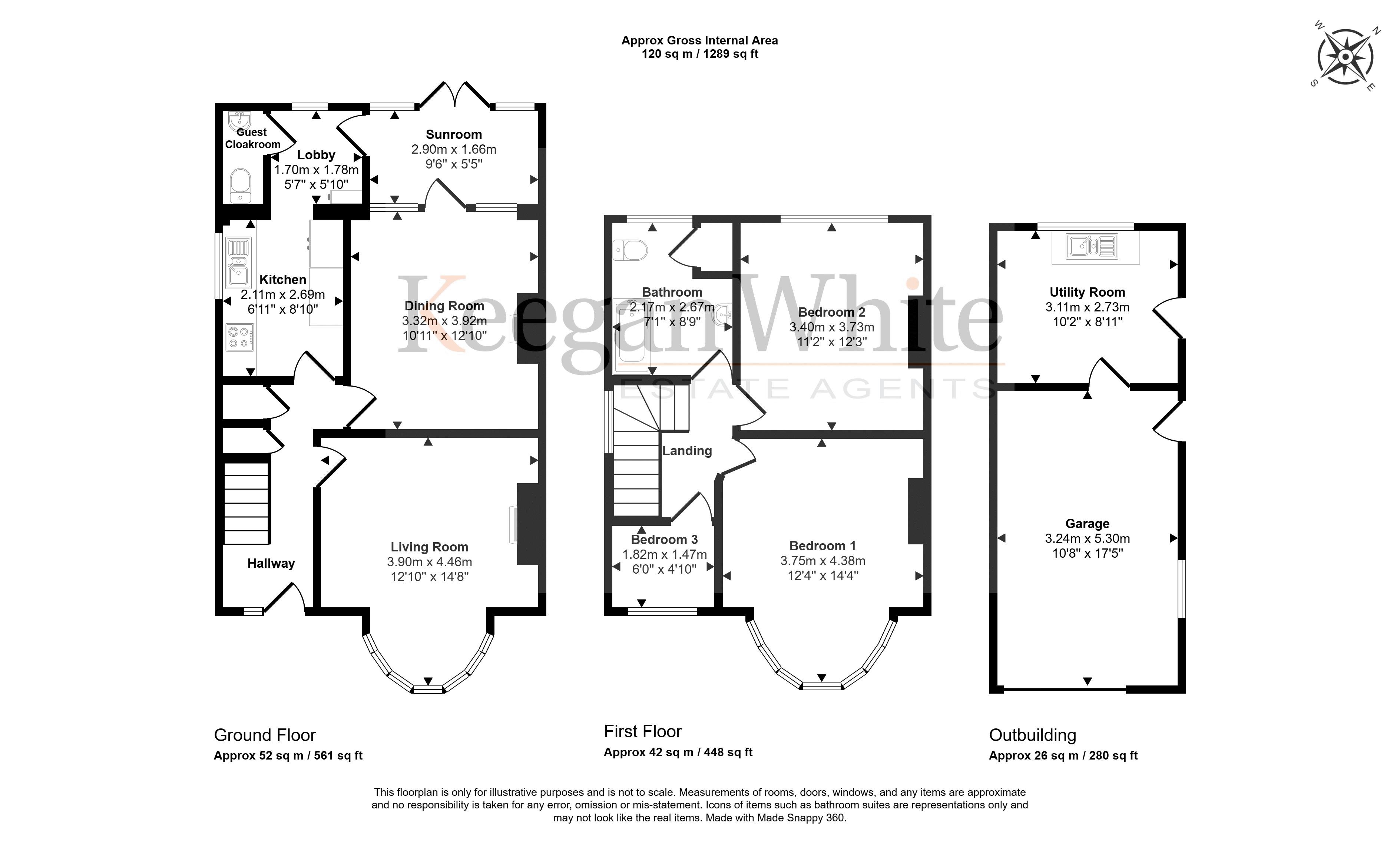 57, Green Road, High Wycombe floorplan