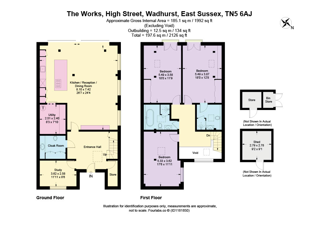 The Works, Wadhurst floorplan