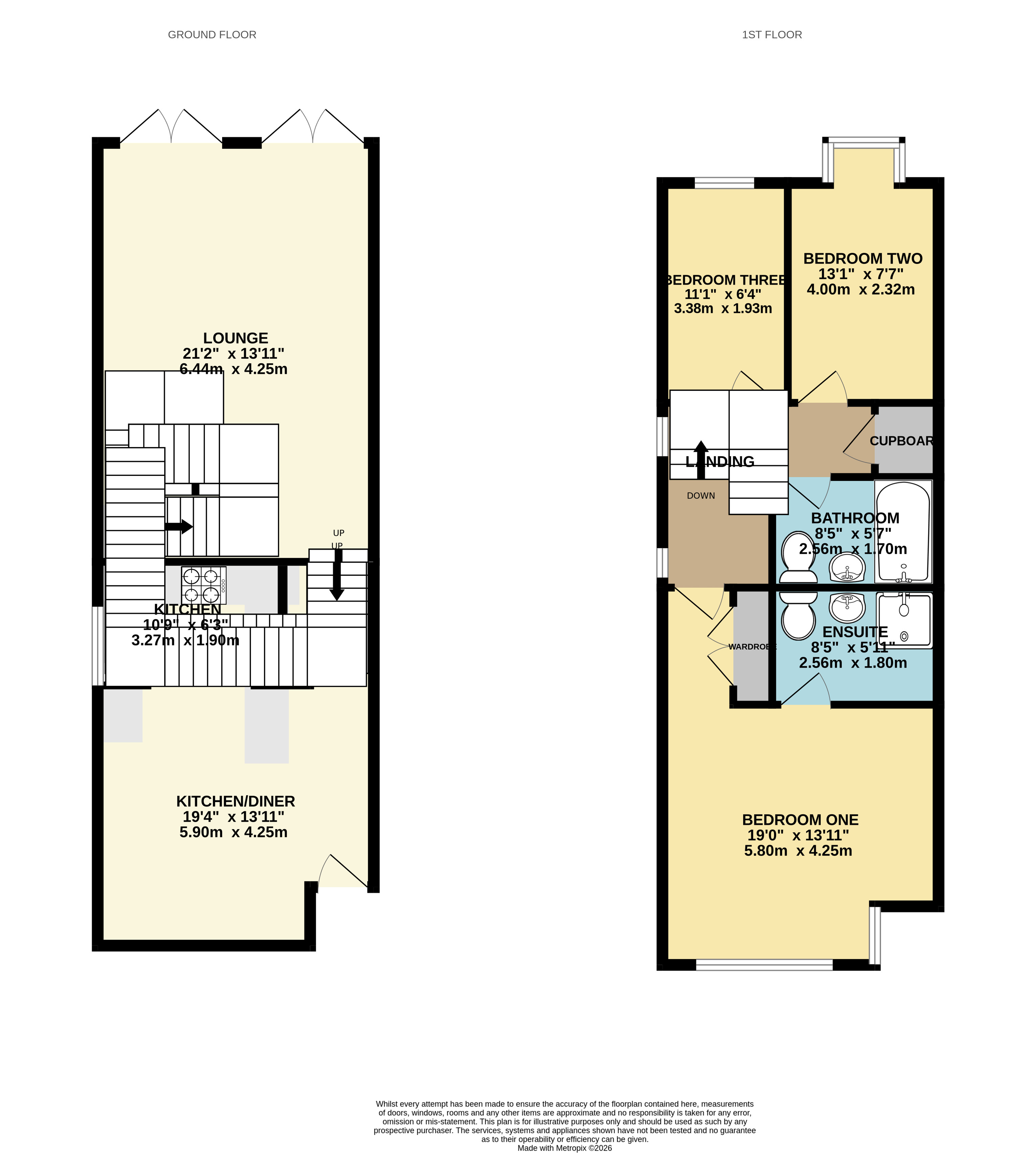 4, Brighton floorplan