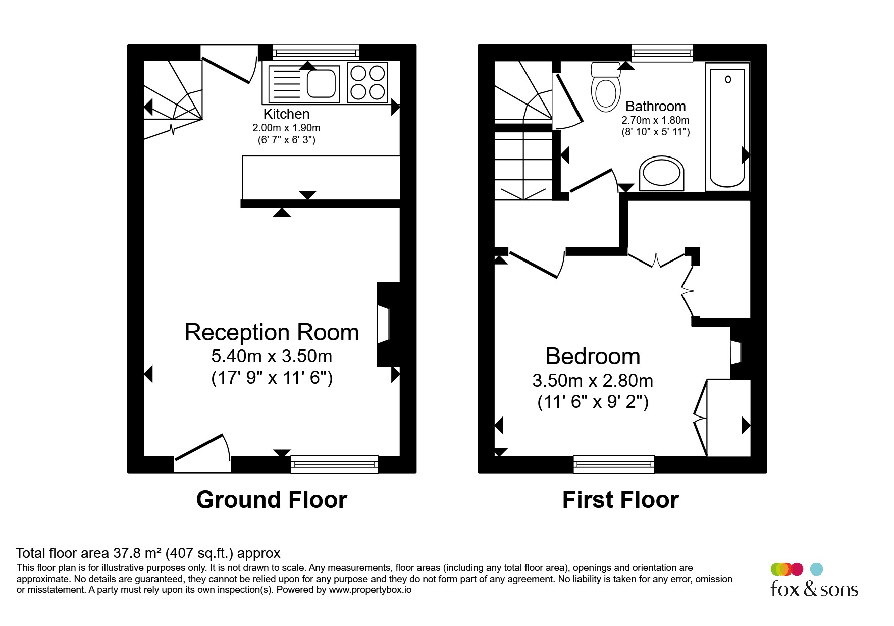9, Queens Place, Brighton floorplan