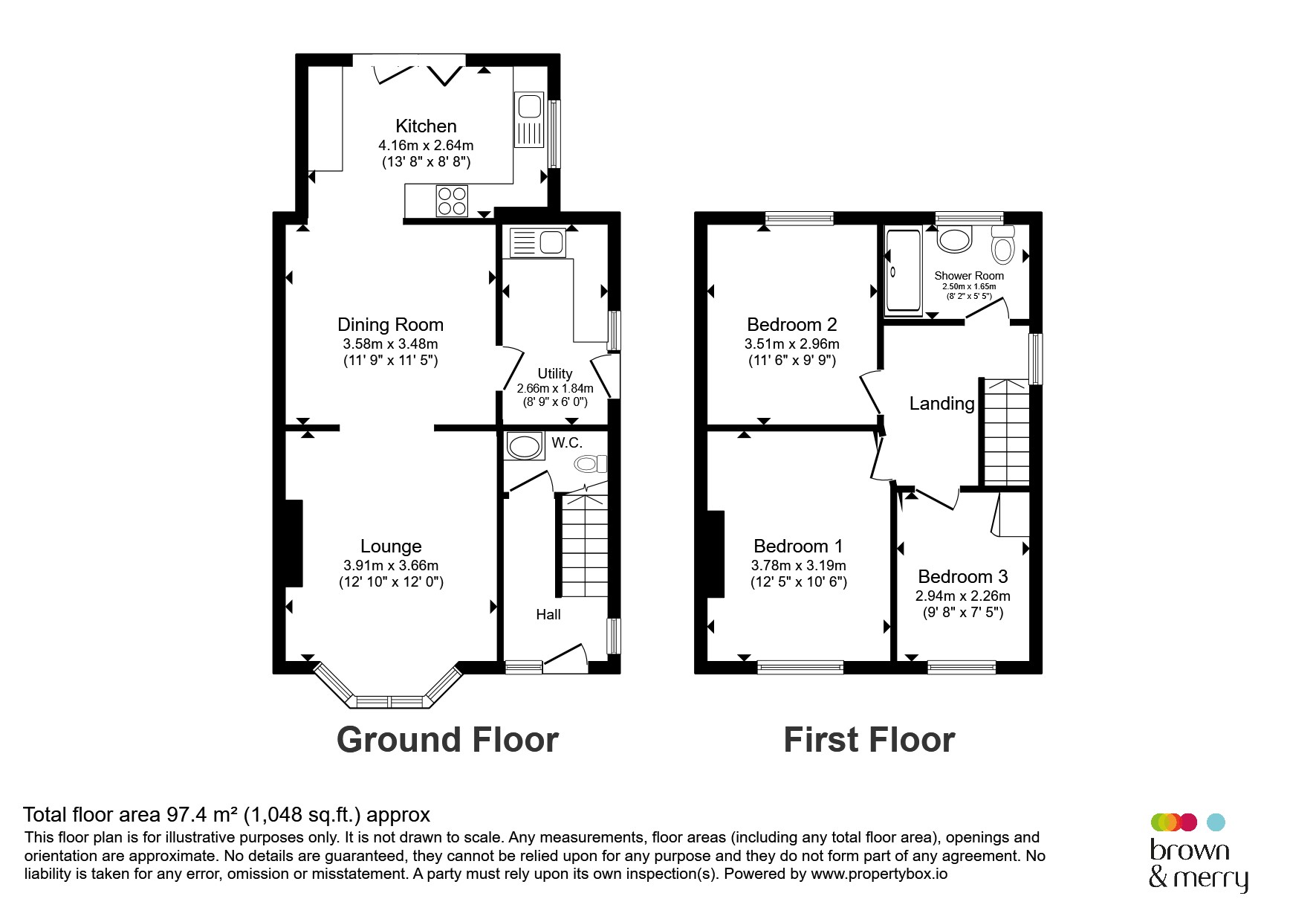 4, Queens Avenue, Newport Pagnell floorplan