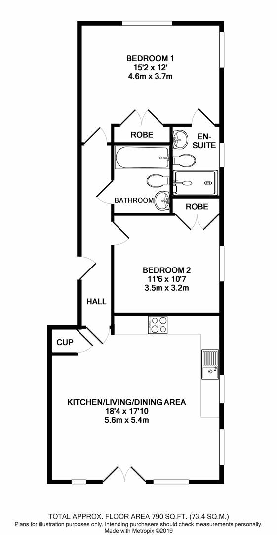 2 Bedrooms Flat for sale in Elizabeth Court, Victoria Avenue, Burgess Hill RH15