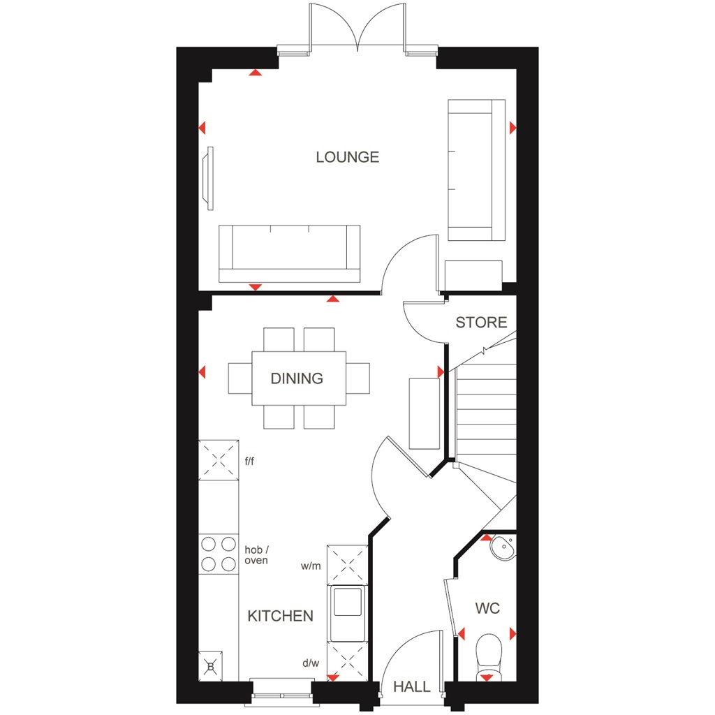 "Ashurst" at Rocky Lane, Haywards Heath RH16, 3 bedroom terraced house