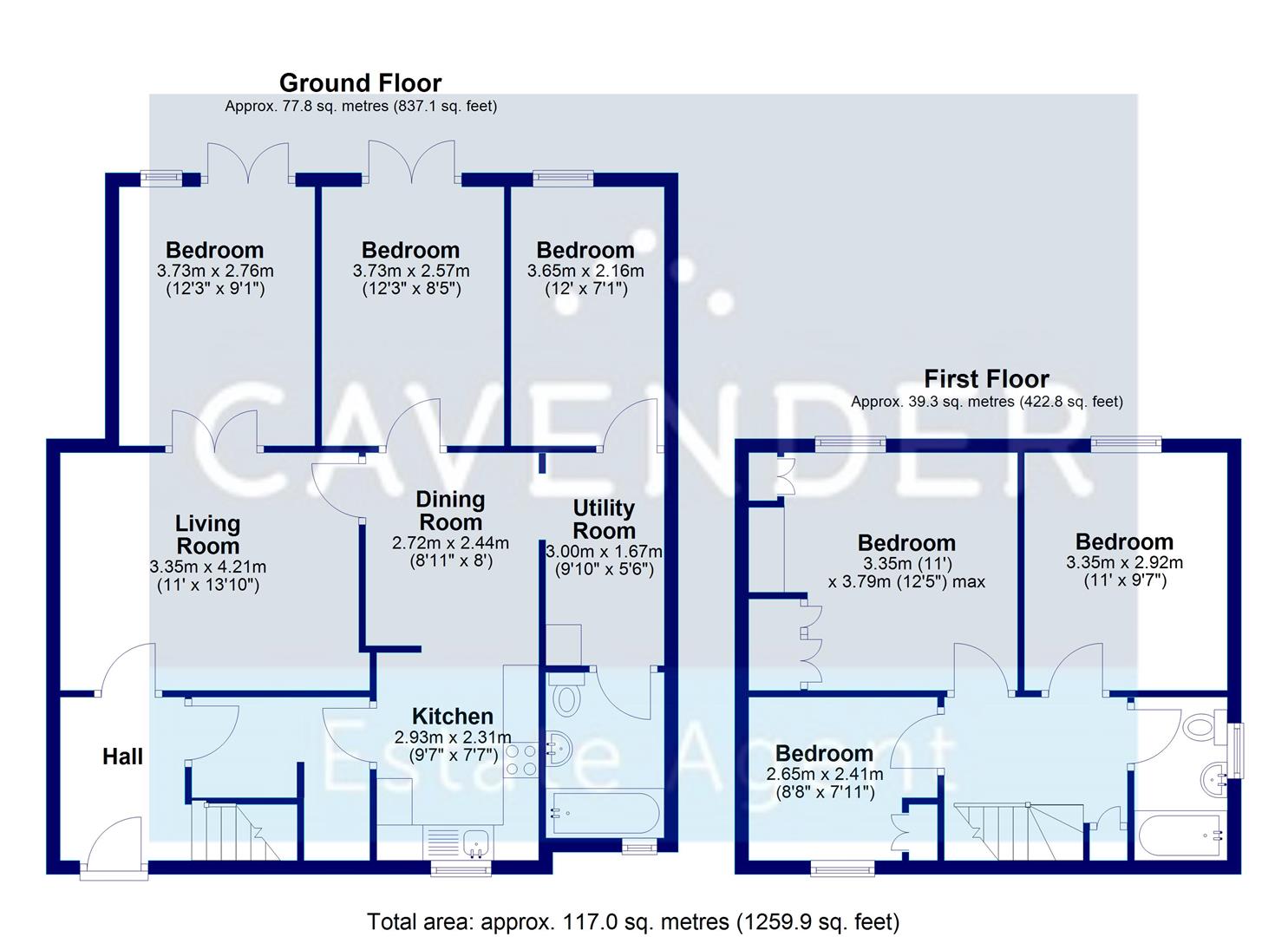 182, Cabell Road, Guildford floorplan