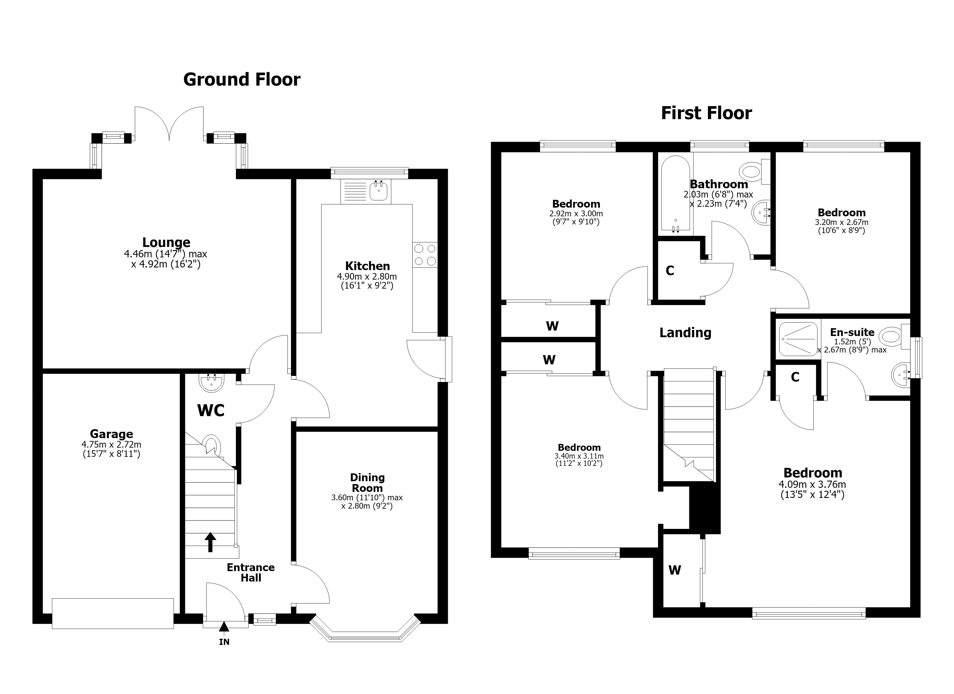 Easter Langside Medway, Dalkeith floorplan
