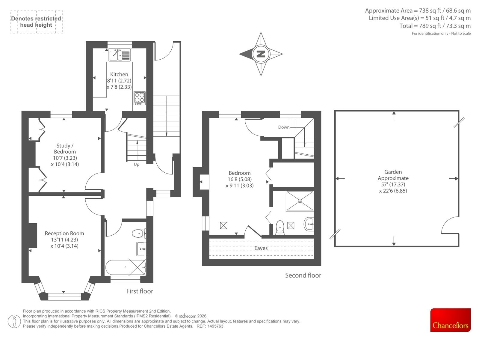 73a, Swinburne Road, Abingdon floorplan