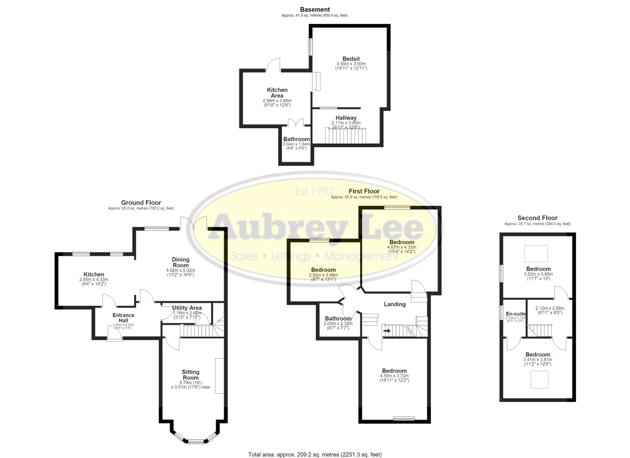 425, Lower Broughton Road, Salford floorplan
