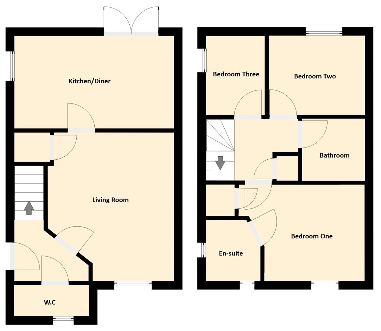 4, Cranesbill Way, Weymouth floorplan