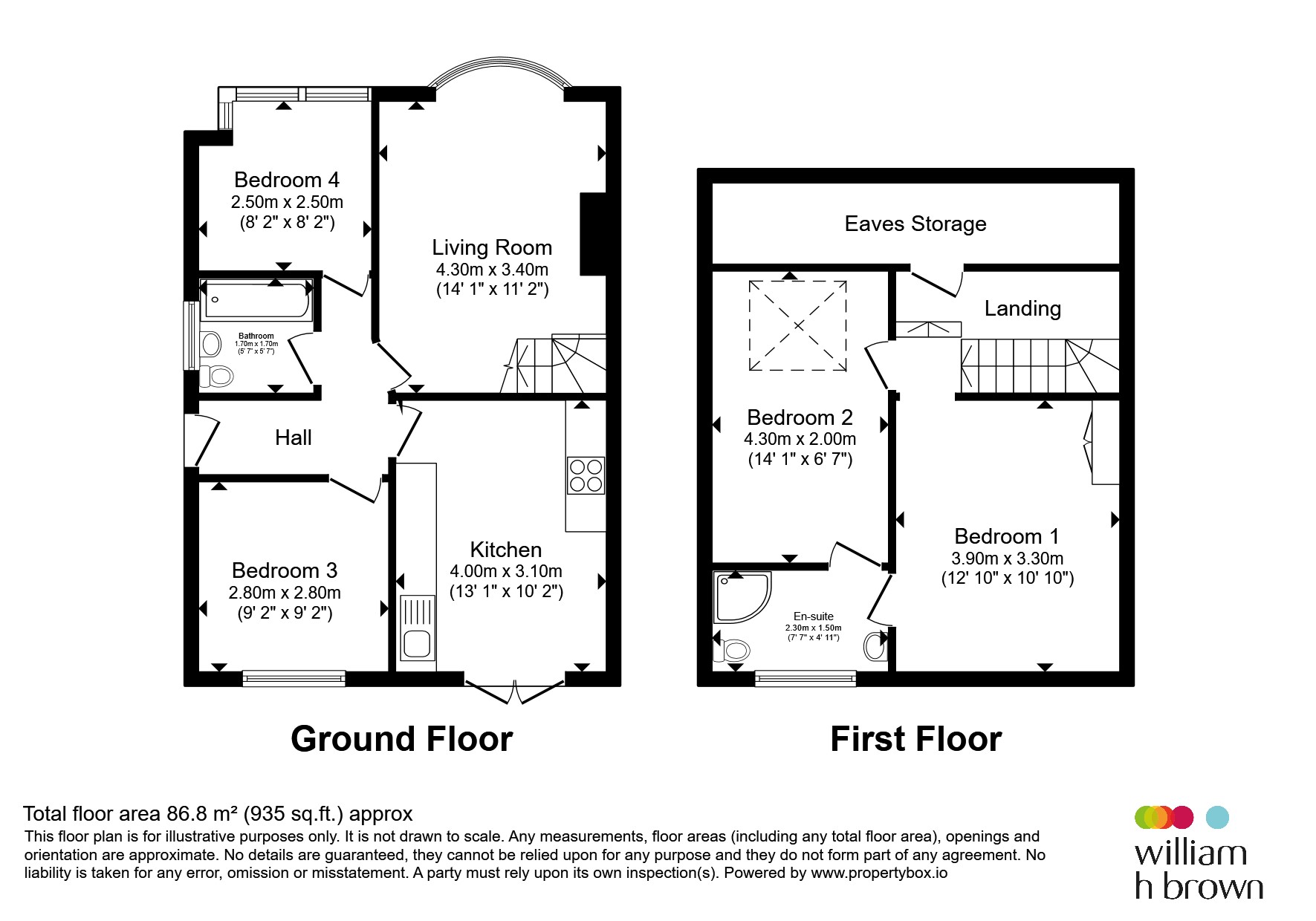Heather Grove, Leeds floorplan