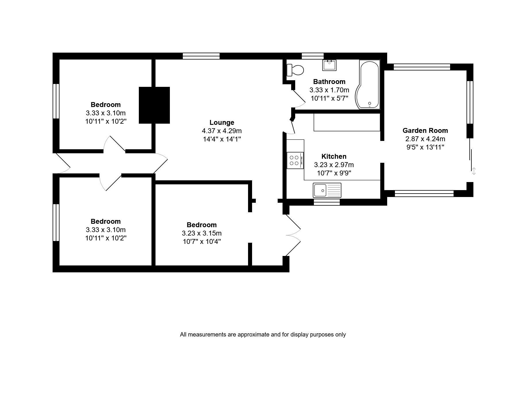 14 Coronation Road, Clenchwarton, Norfolk floorplan
