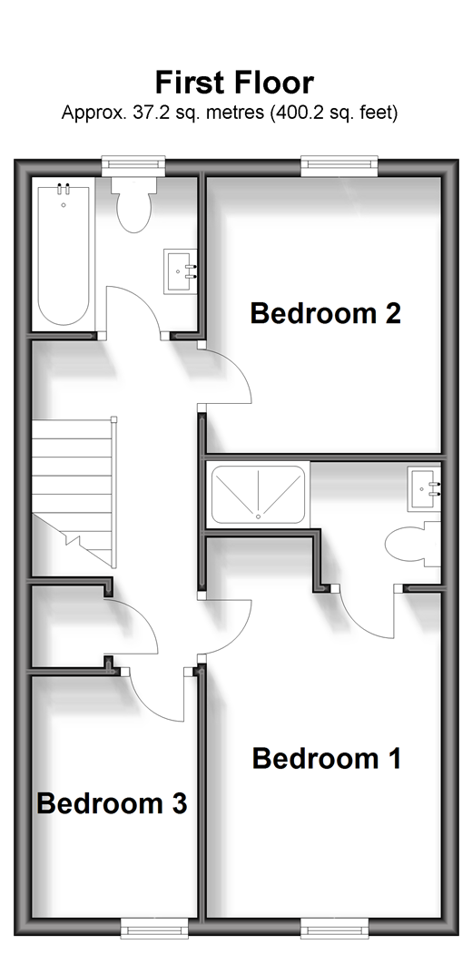 Stonechat Lane Whitfield, Dover floorplan