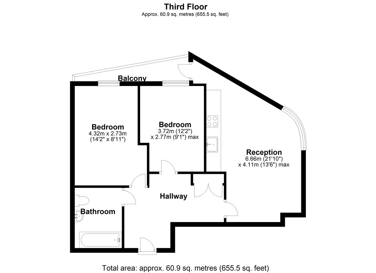 26 Yardley Court floorplan