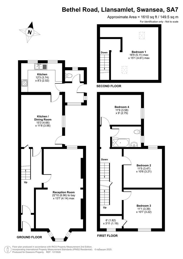 75, Bethel Road, Swansea floorplan
