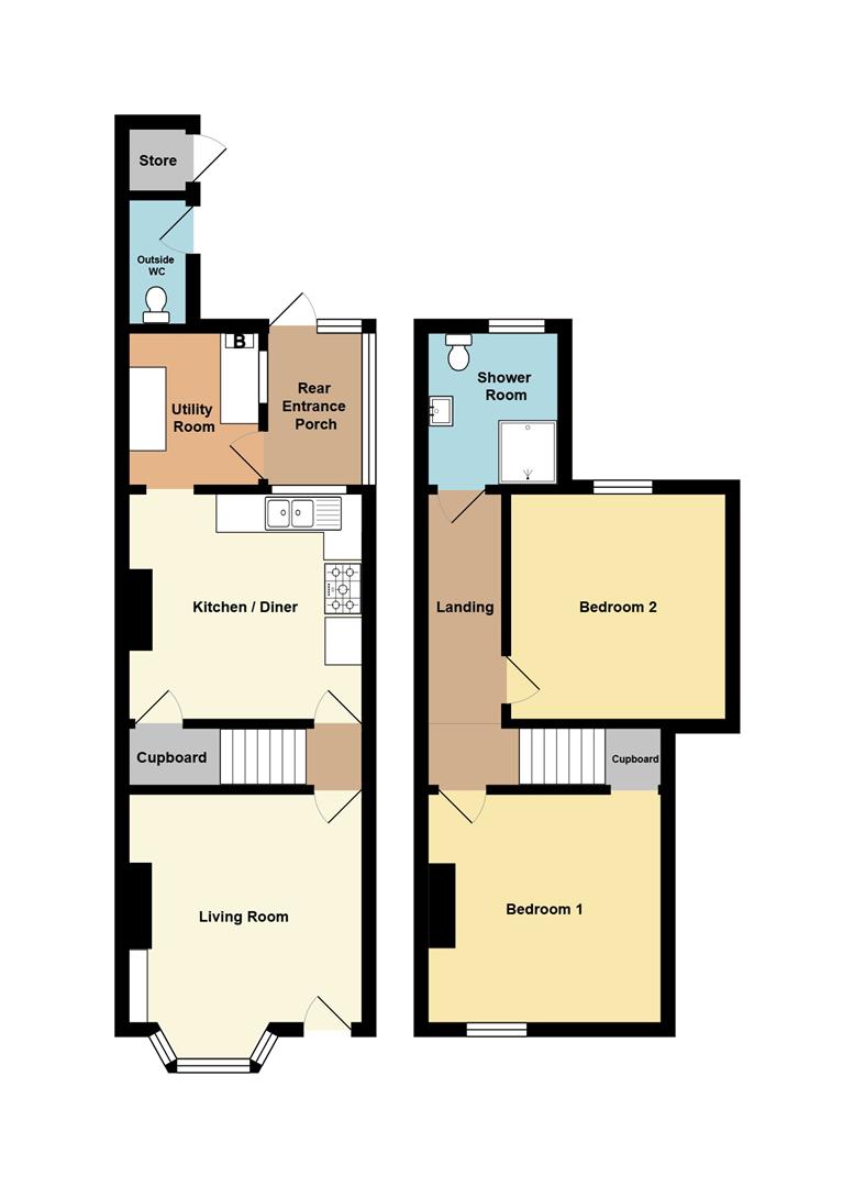 12, Chestnut Terrace, Spalding floorplan