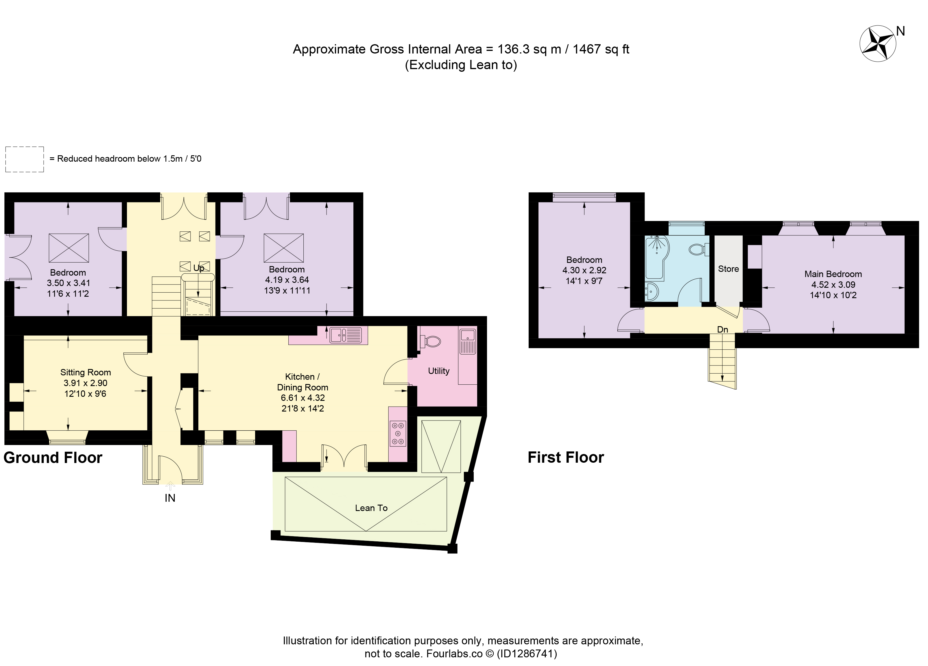 Wesley View, France Lynch, Stroud floorplan