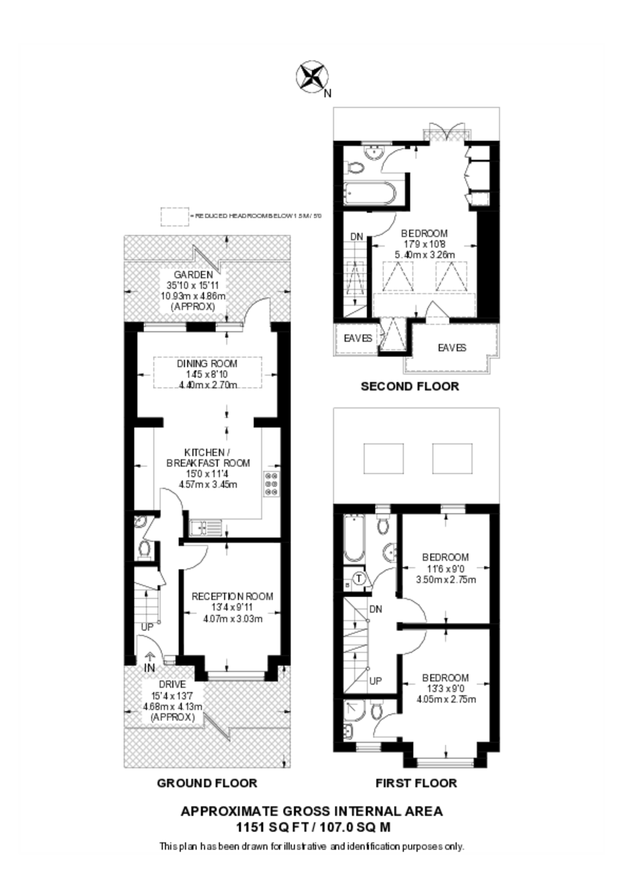 Carlton Park Avenue, Raynes Park floorplan