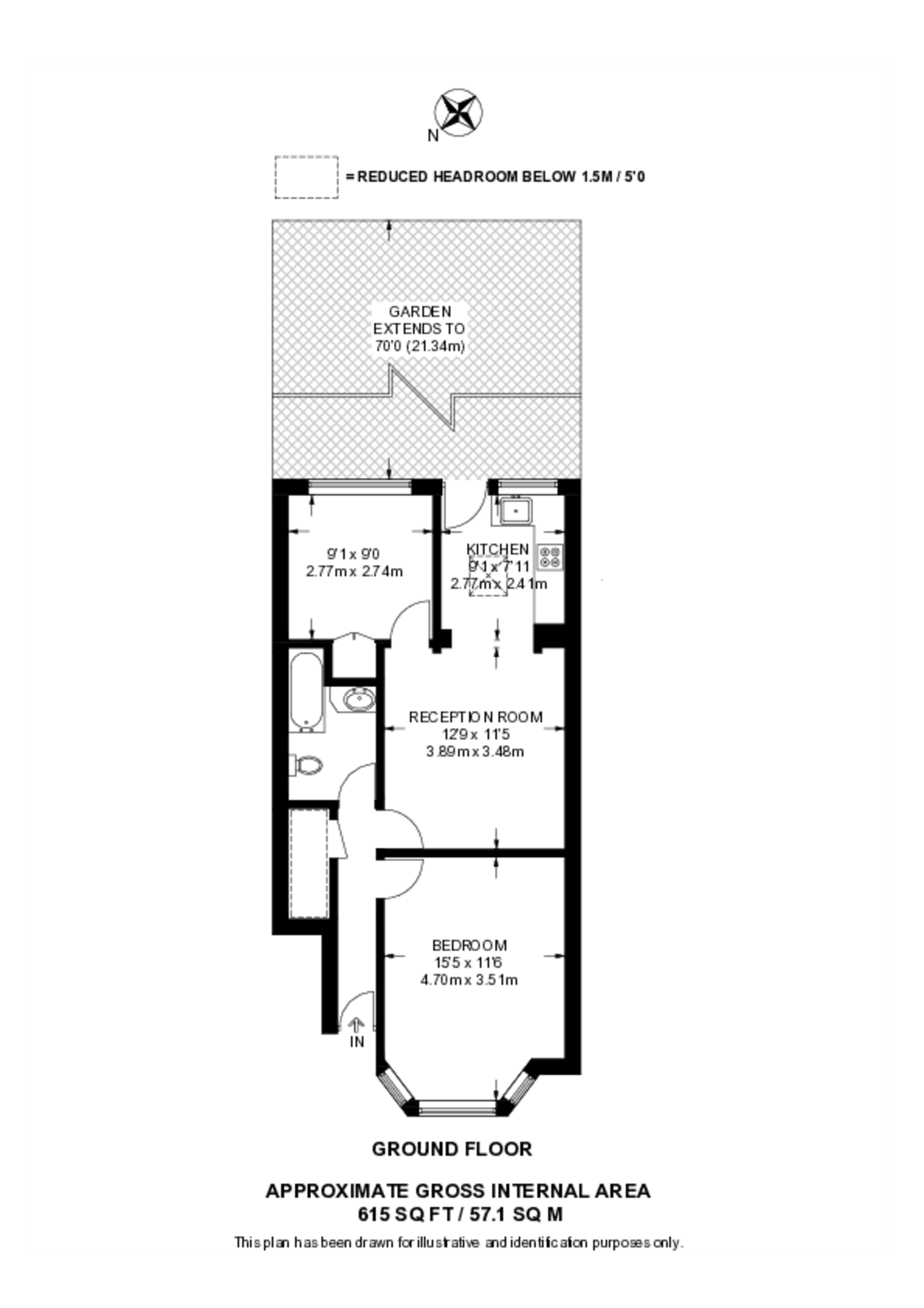 Adela Avenue, Motspur Park floorplan