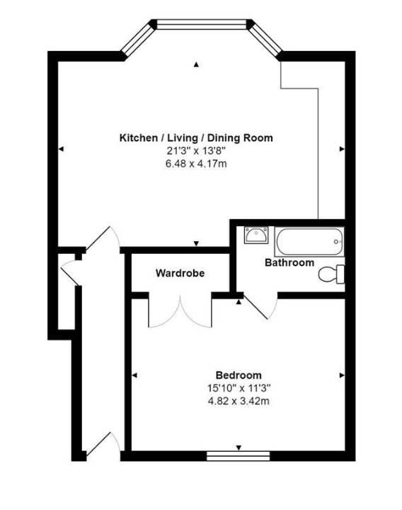158B, Fleet Road, Hampshire floorplan