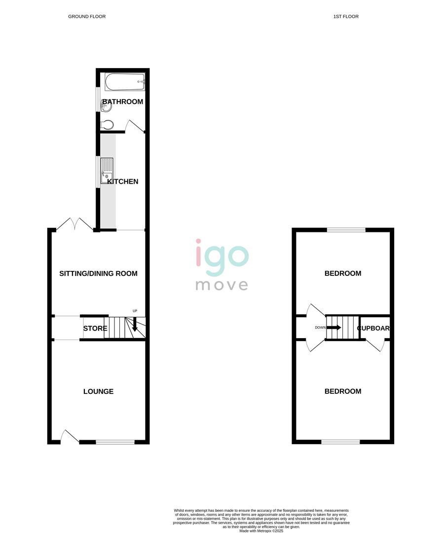25, Front Street, Hartlepool floorplan