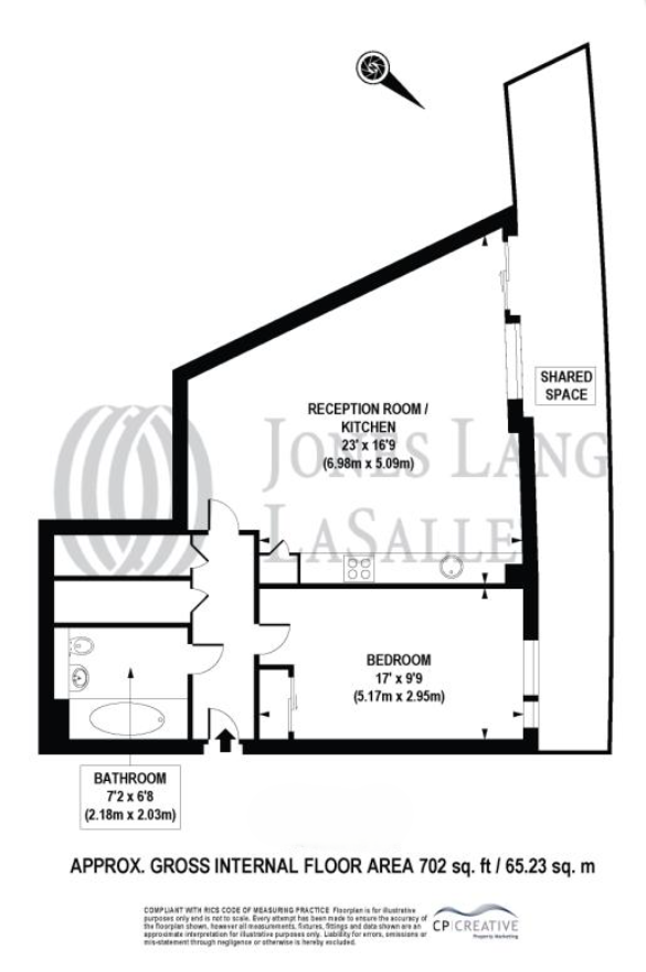 Woodland Crescent, London floorplan