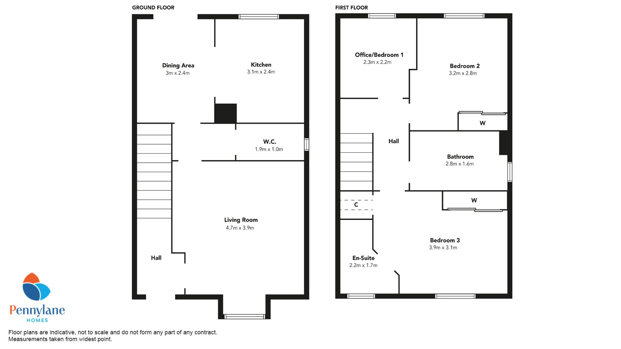 17 Cladich Crescent, Paisley floorplan