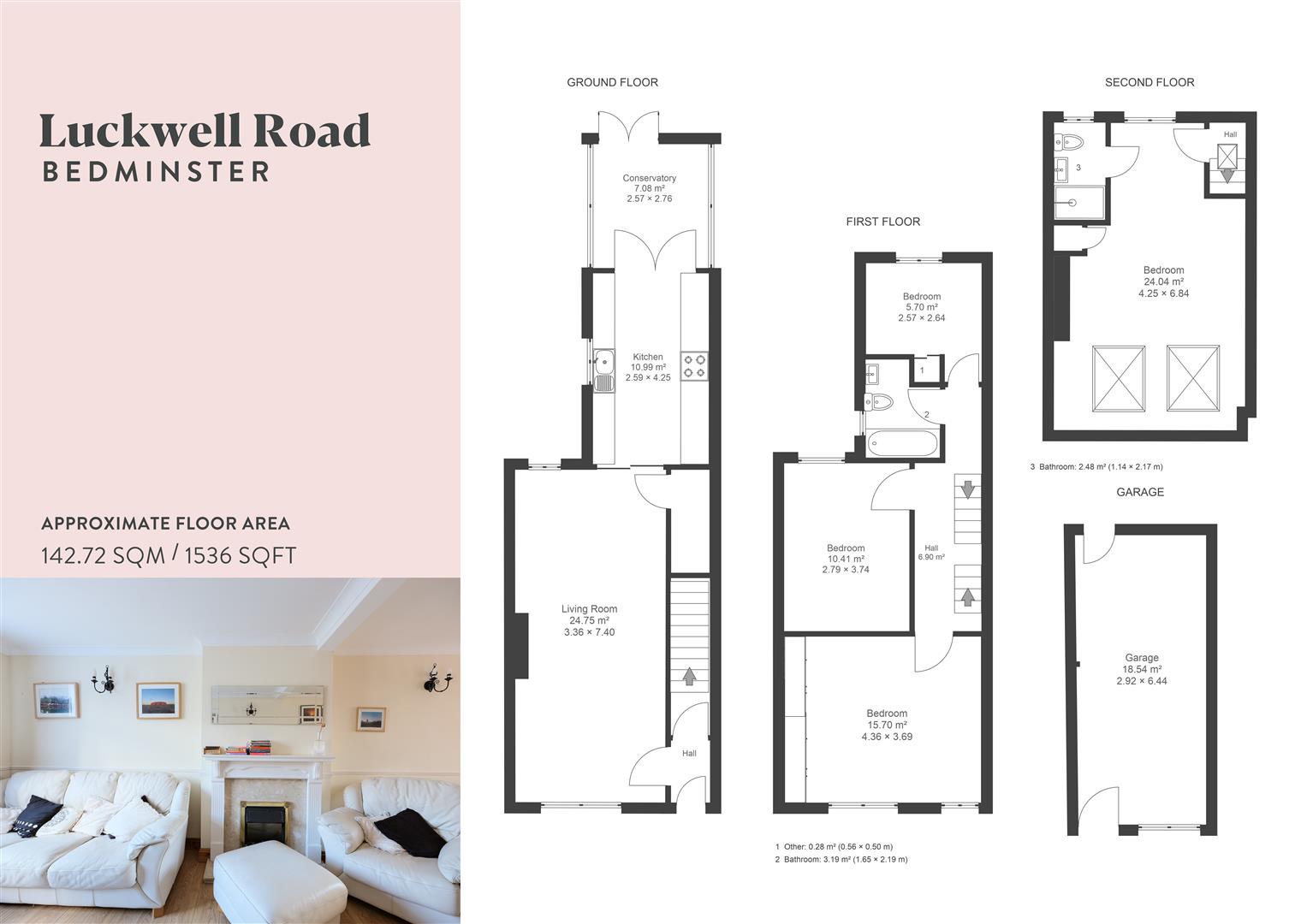 195, Luckwell Road, Bristol floorplan