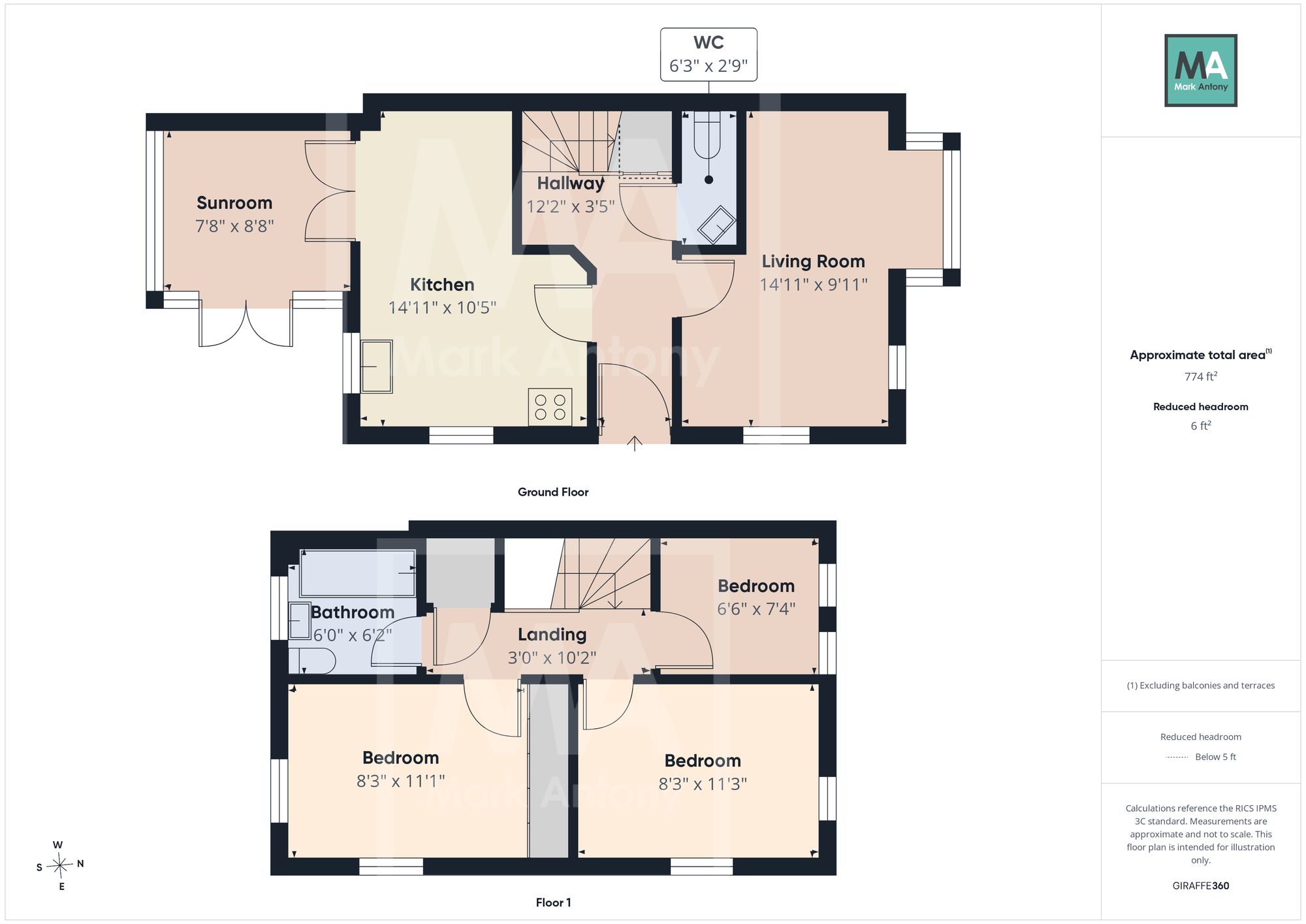 1 Wedgwood Drive, Warrington floorplan