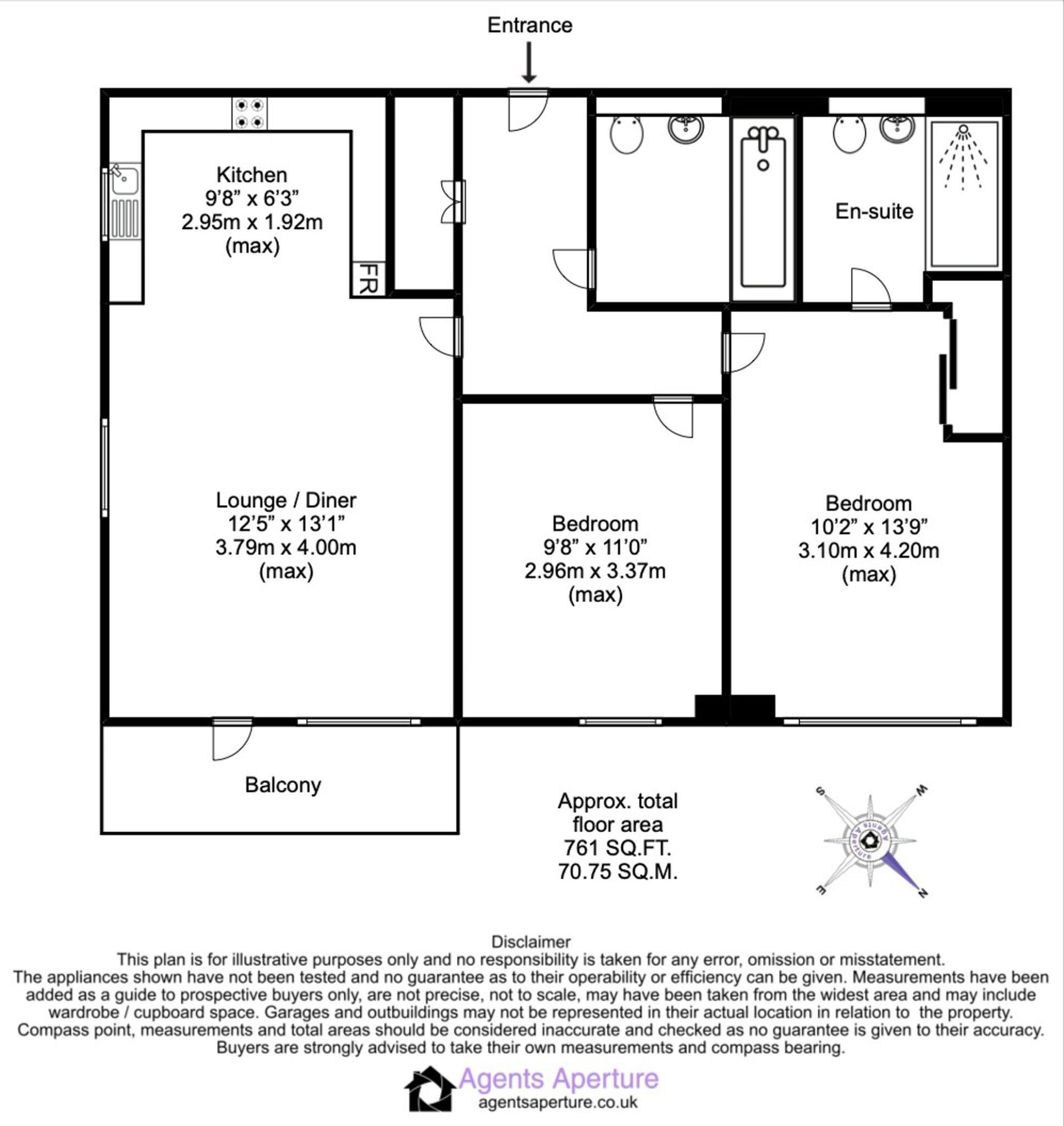 33 Ensign House,, Pegasus Way, Kent floorplan