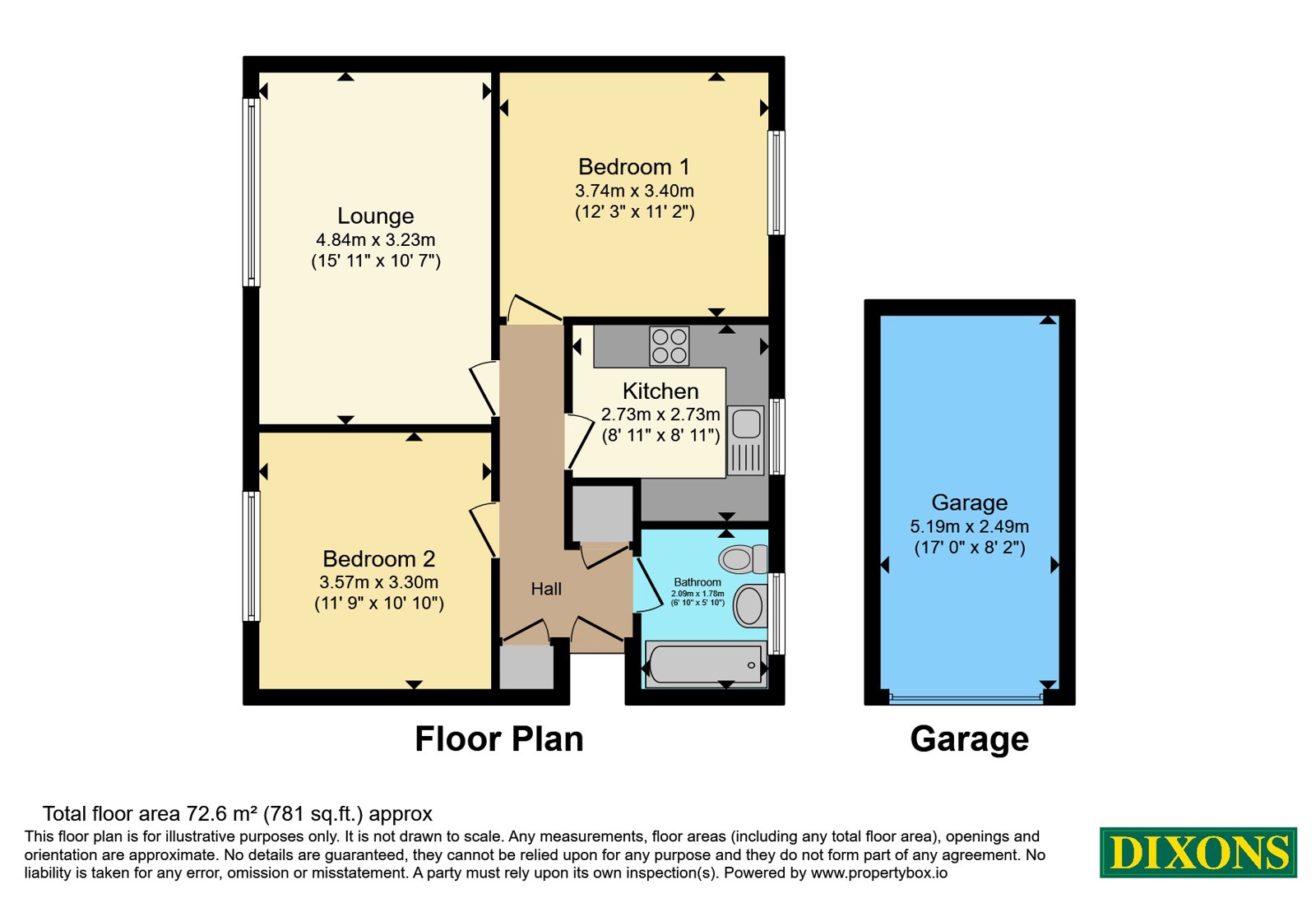 8, Somerleyton Court, Worcestershire floorplan