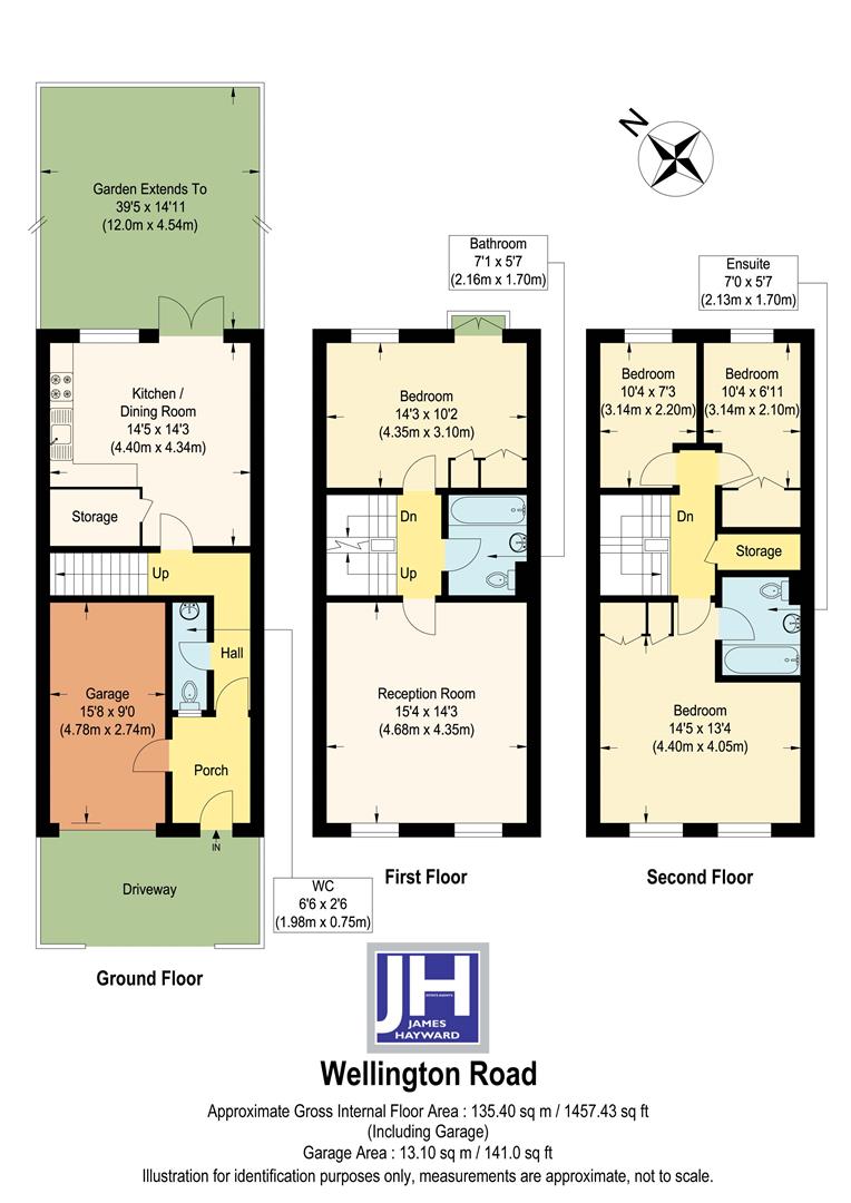 Wellington Road, Enfield floorplan