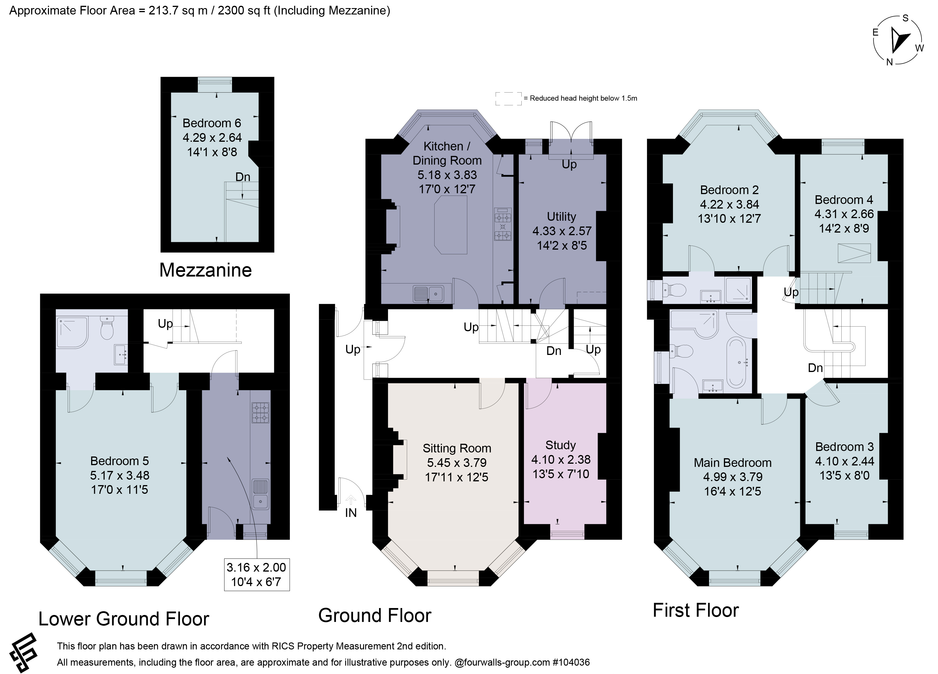 30, Ravenswood Road, Bristol floorplan