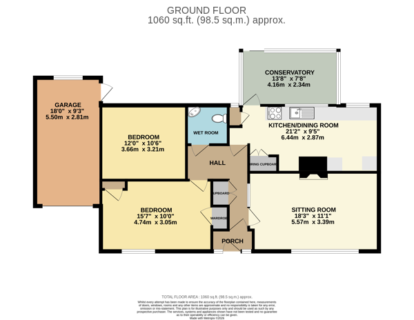 16, Seppings Road, Fakenham floorplan