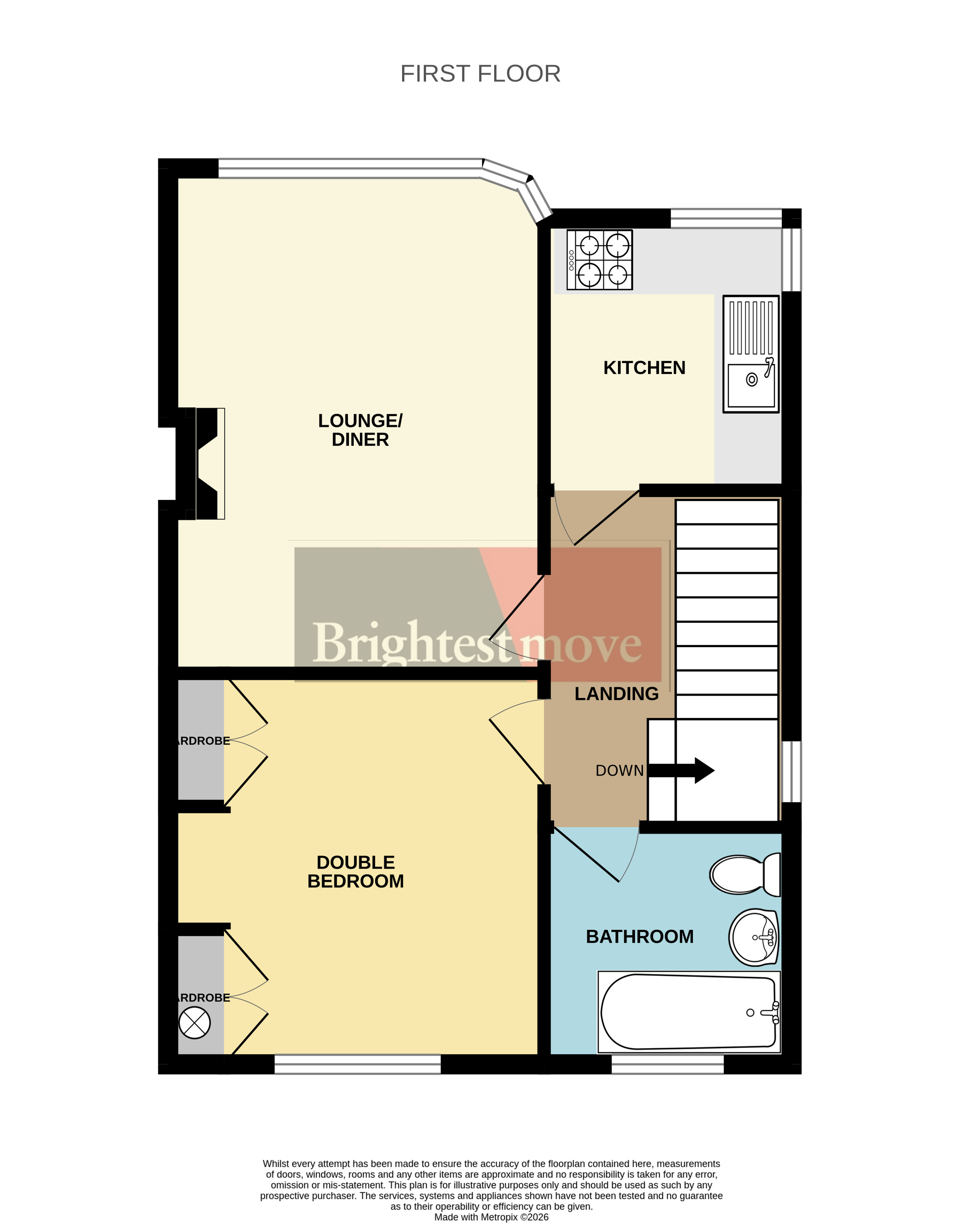 315a, Locking Road, Weston-super-Mare floorplan