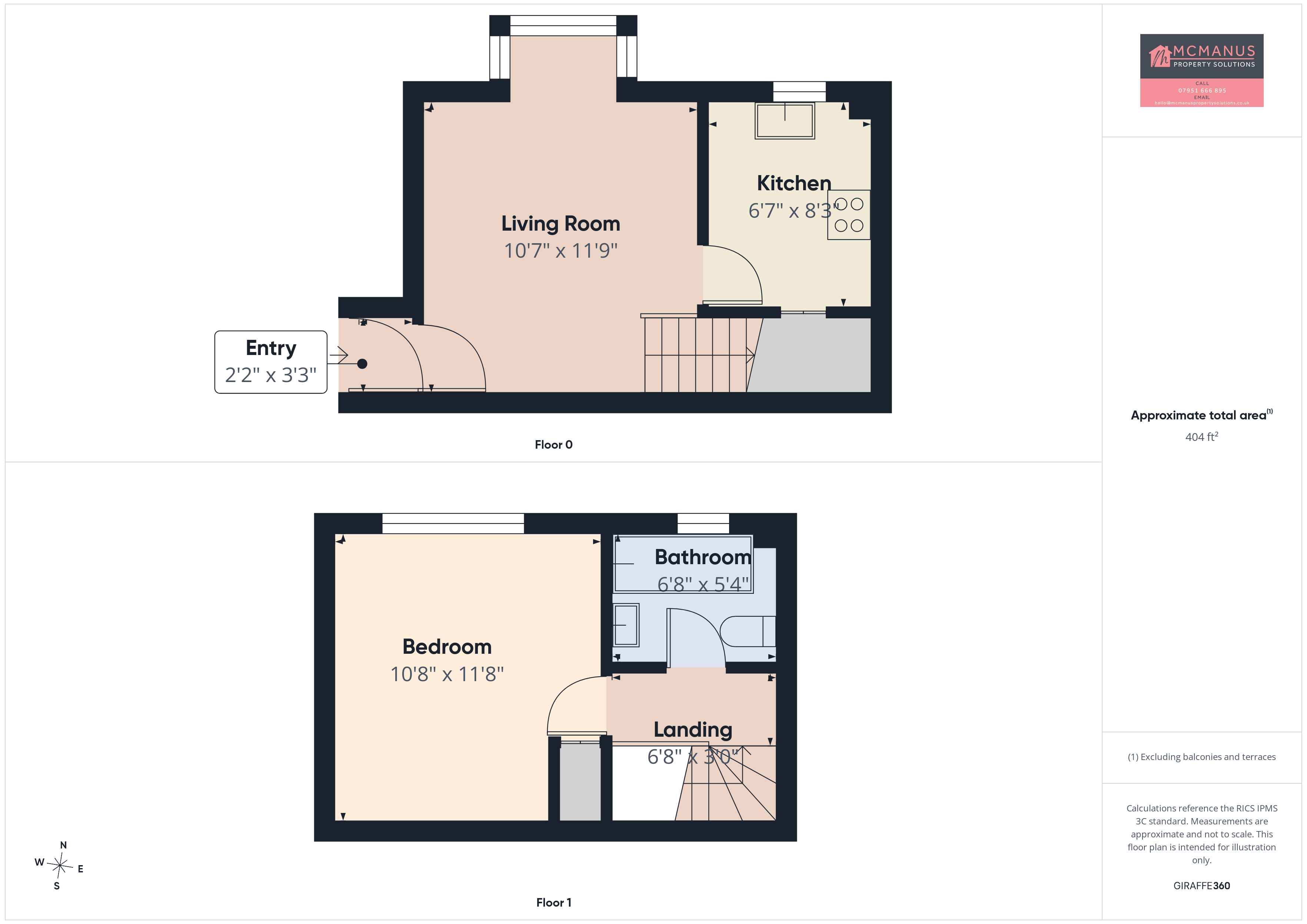 220, Lincoln Crescent, Biggleswade floorplan