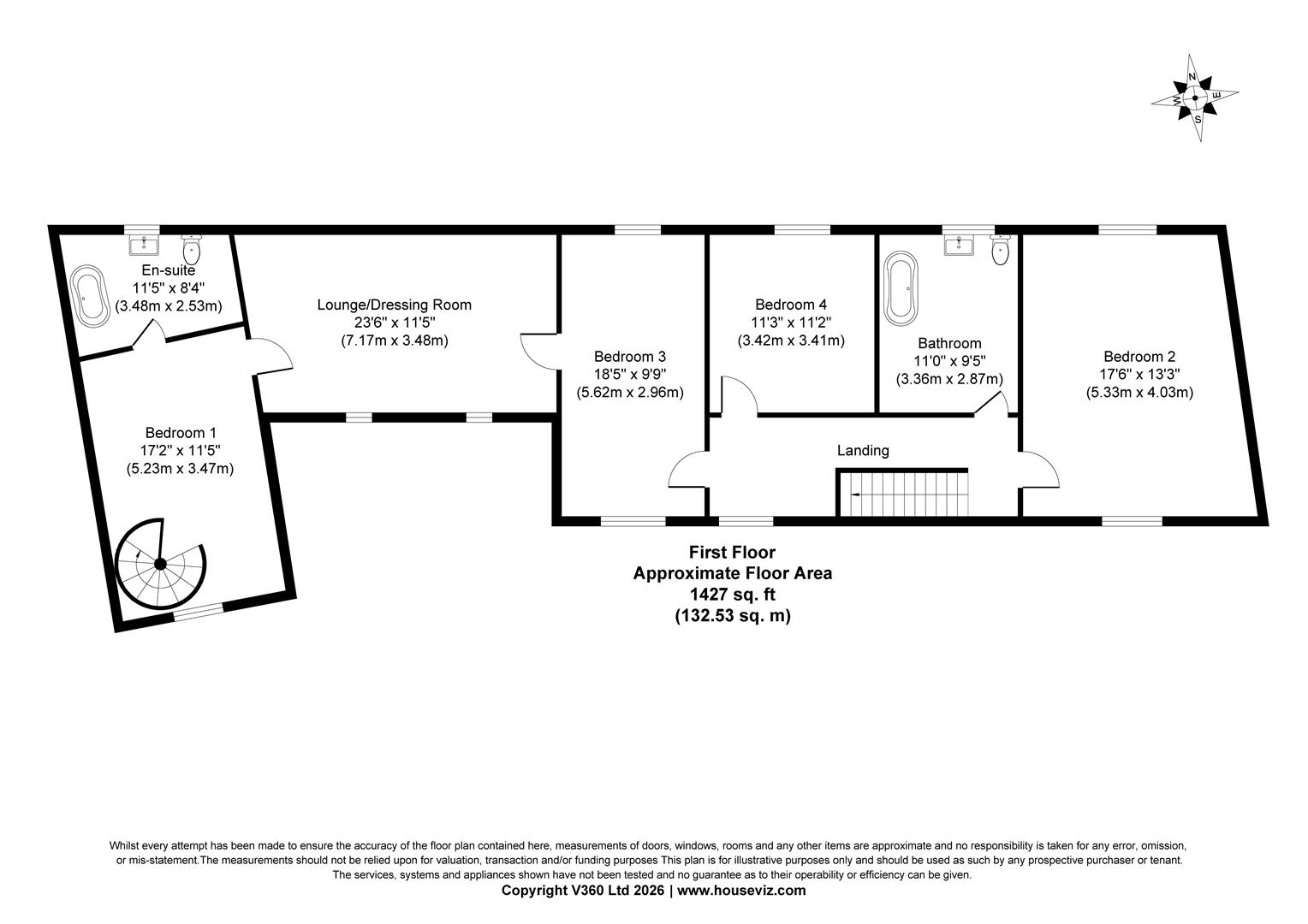 The Barn, Manor Farm, Main Street, Goole floorplan