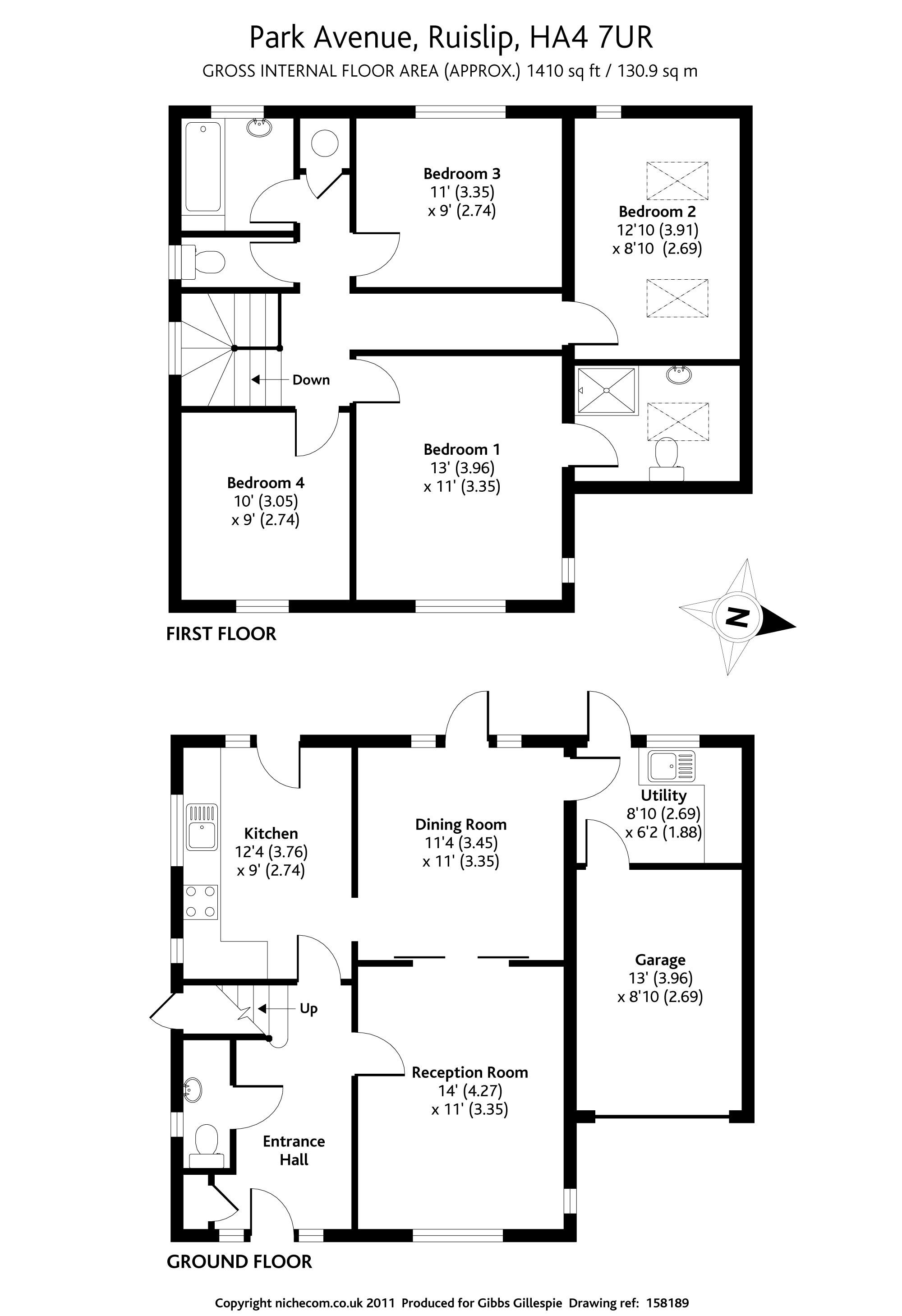 4 Bedrooms Detached house to rent in Park Avenue, Ruislip HA4