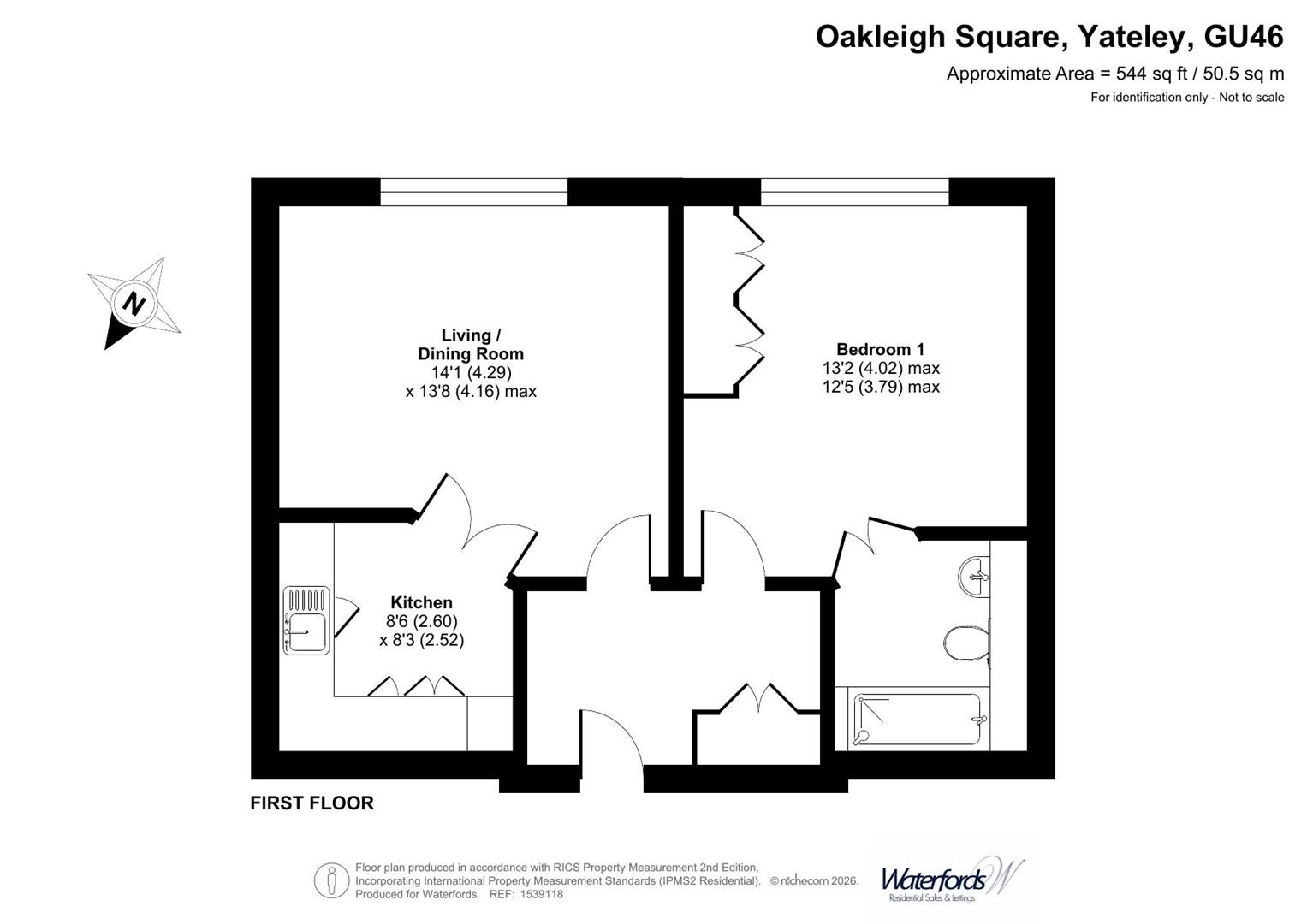 Hammond Way, Yateley floorplan