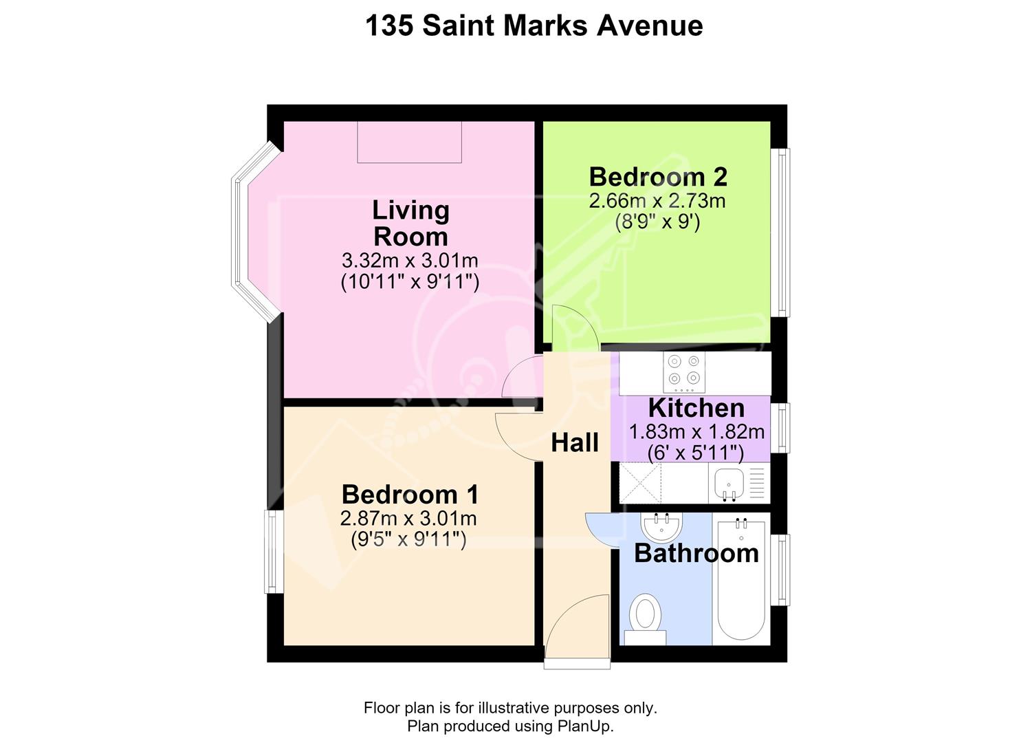 135, St. Marks Avenue, Gravesend floorplan