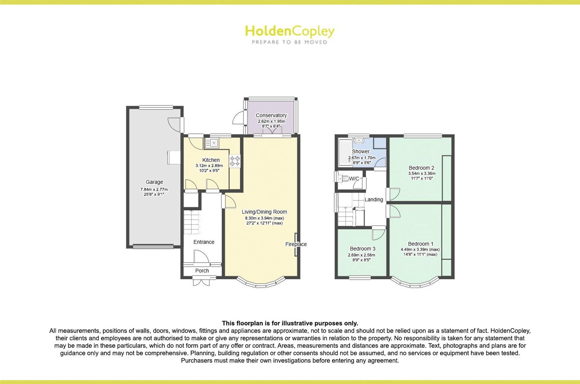 52 Maple Drive, Nottingham floorplan