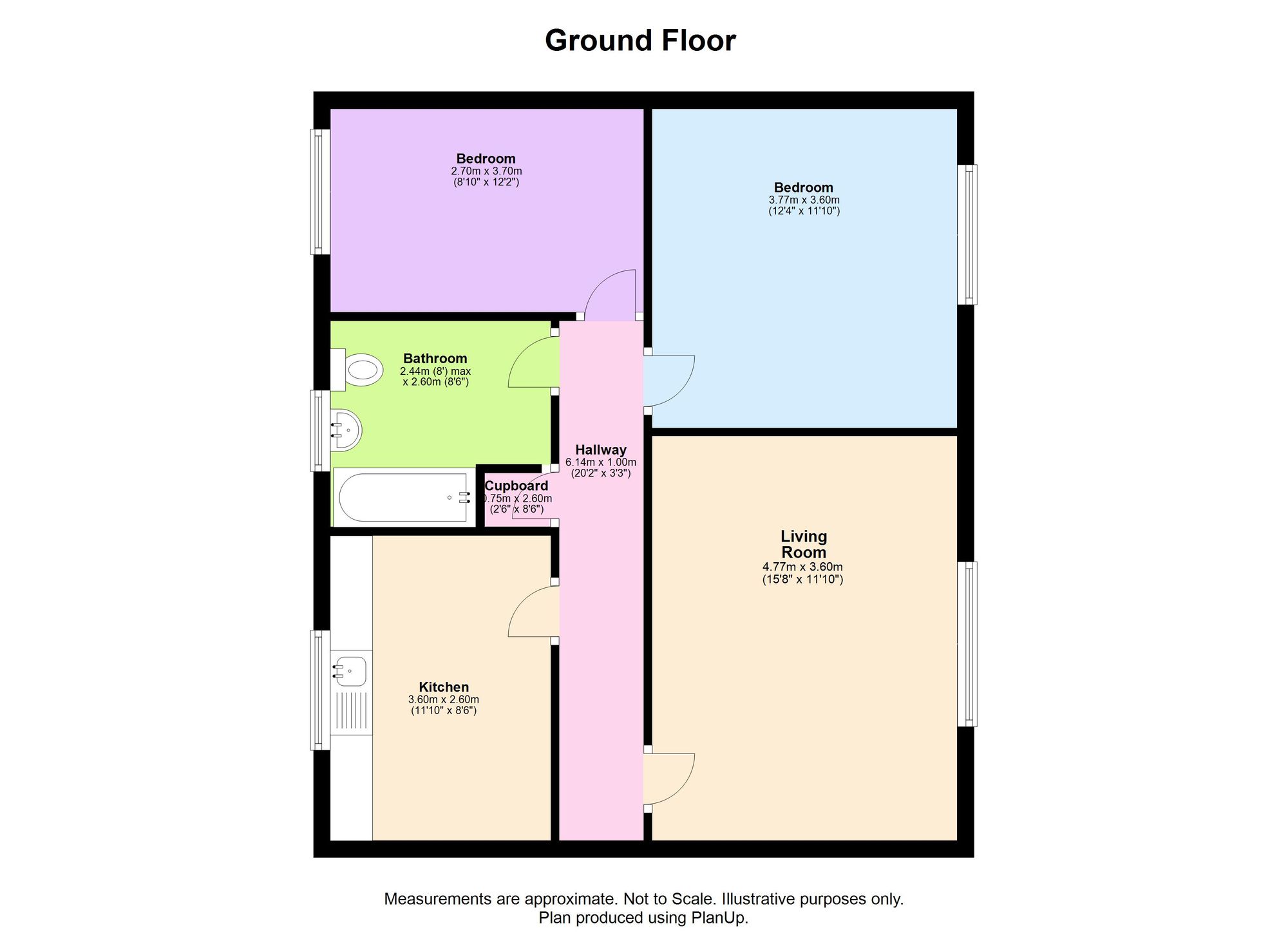 22 Grafton Court, Nottingham floorplan