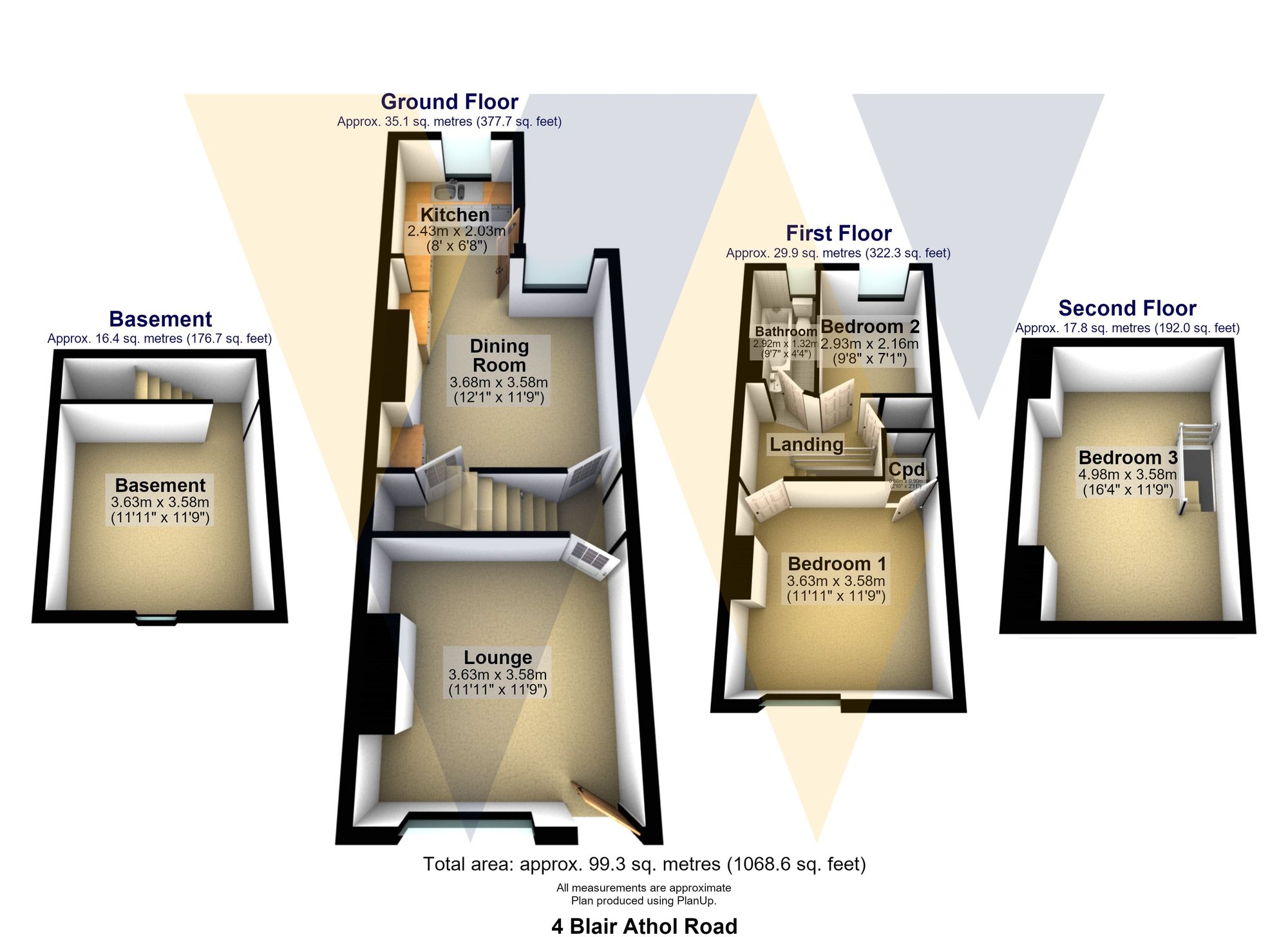 4 Blair Athol Road, Sheffield floorplan